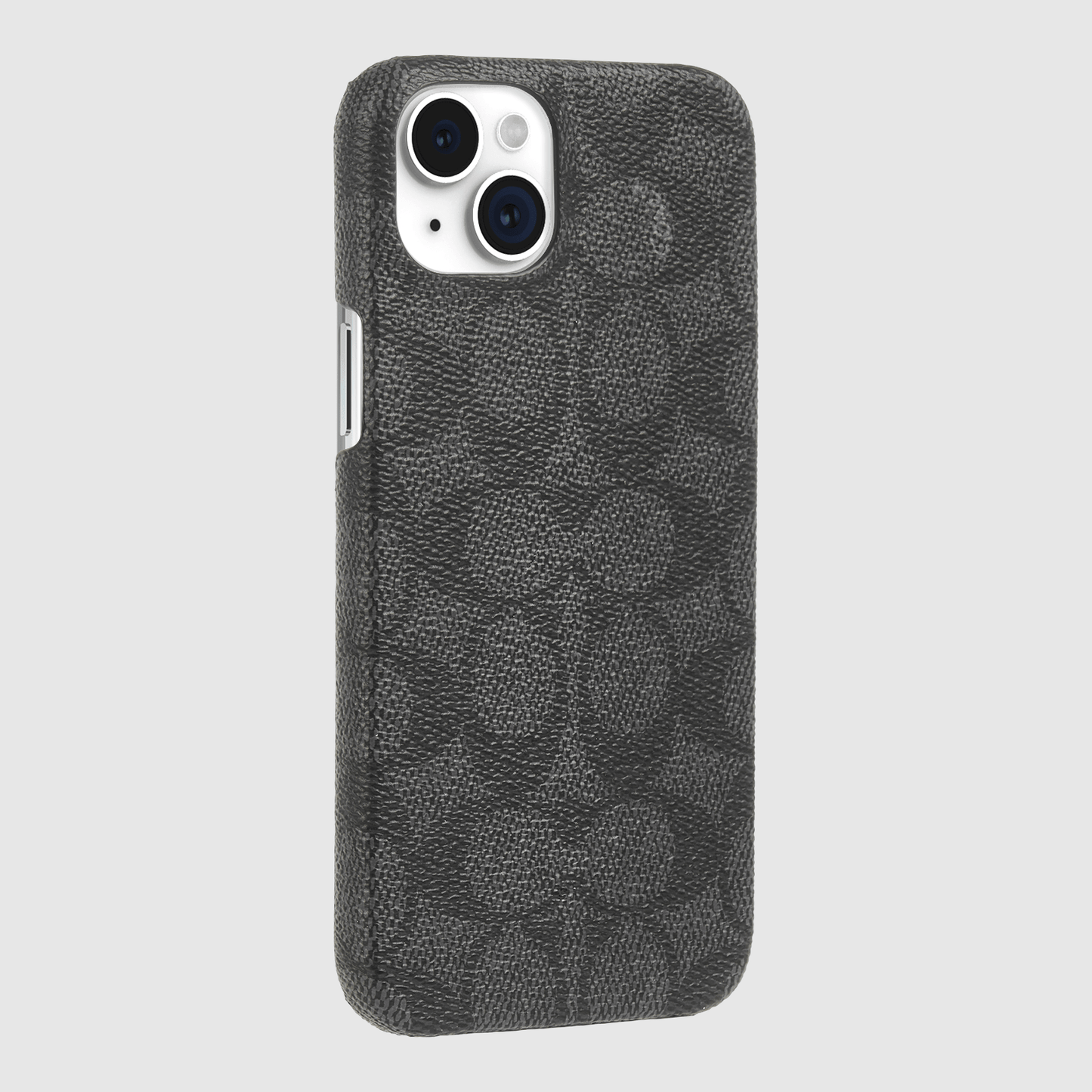 Coach Slim Wrap Signature Canvas Charcoal - iPhone 15 Plus