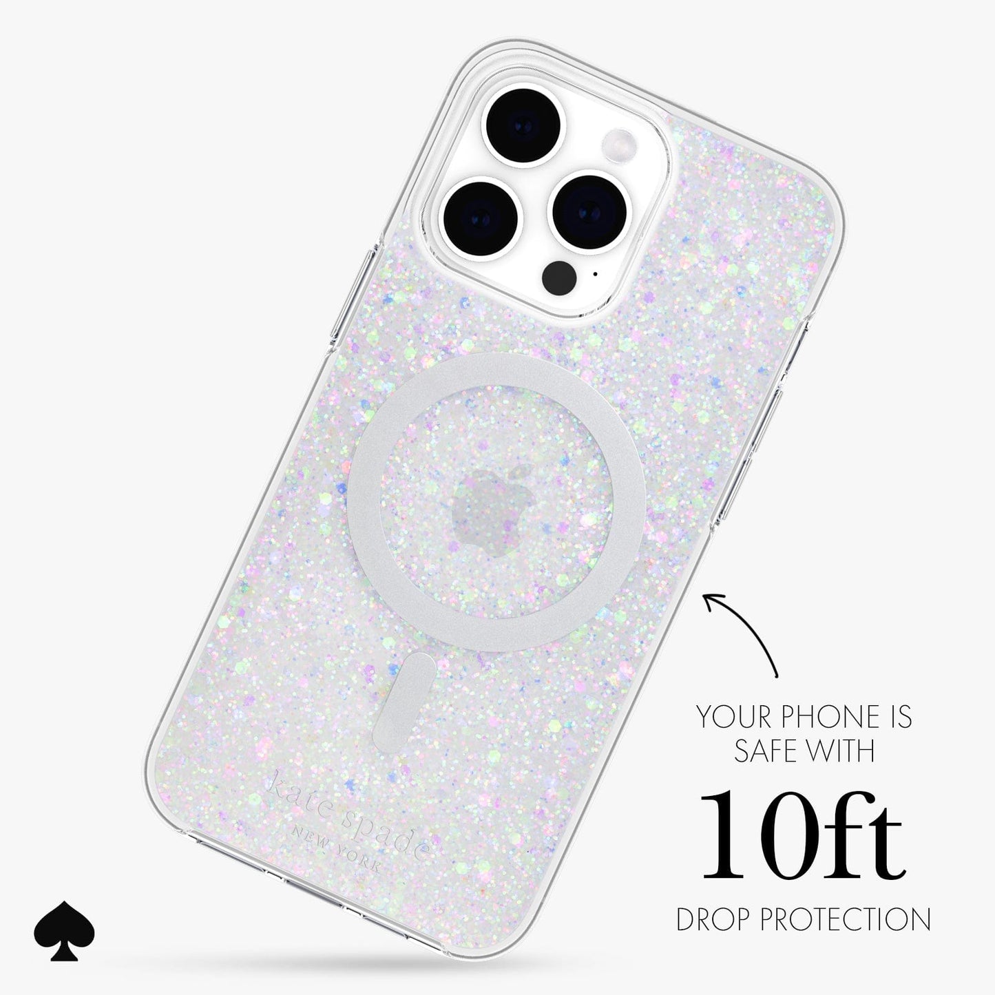 kate spade new york Chunky Glitter MagSafe - iPhone 15 Pro Max