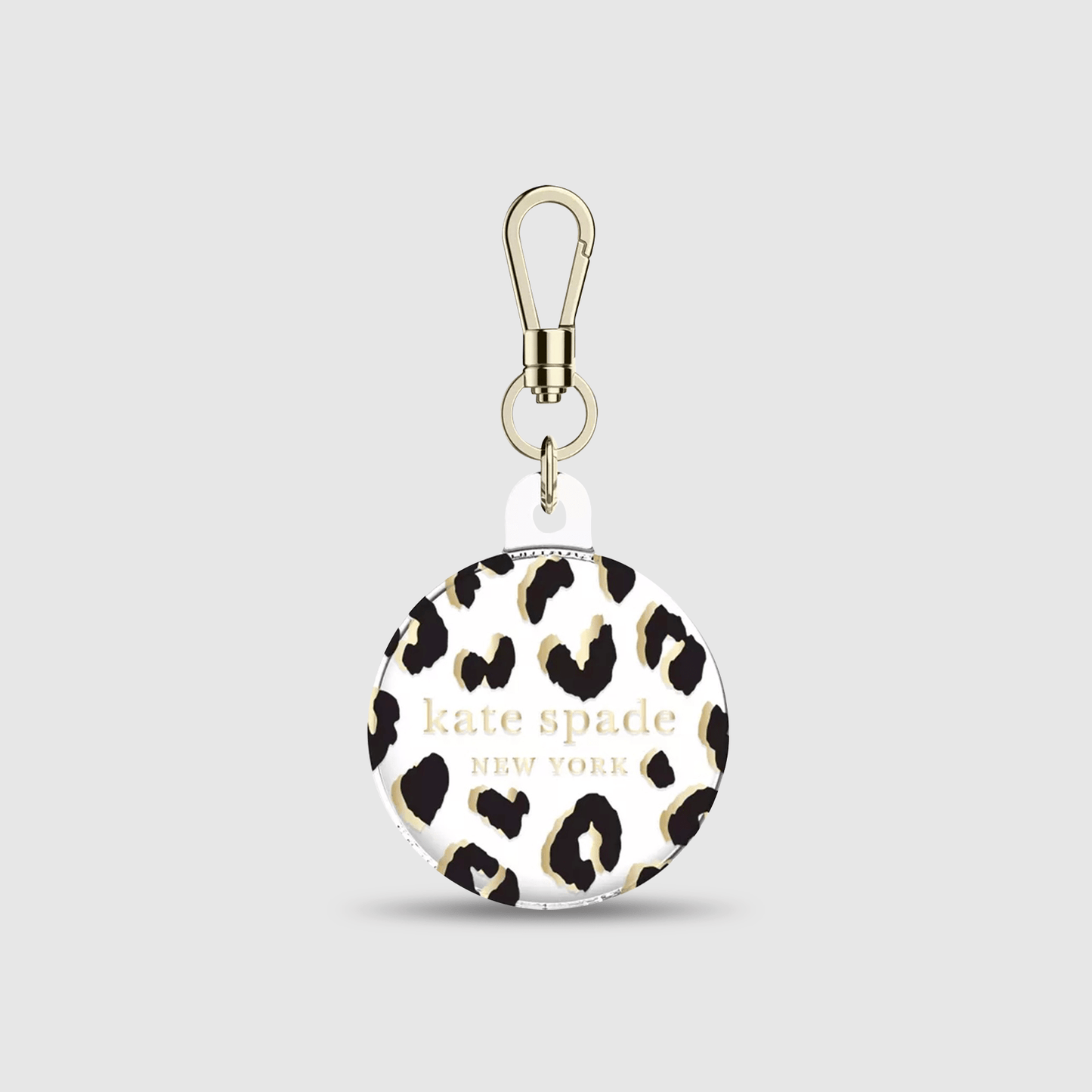 kate spade new york City Leopard AirTag Case