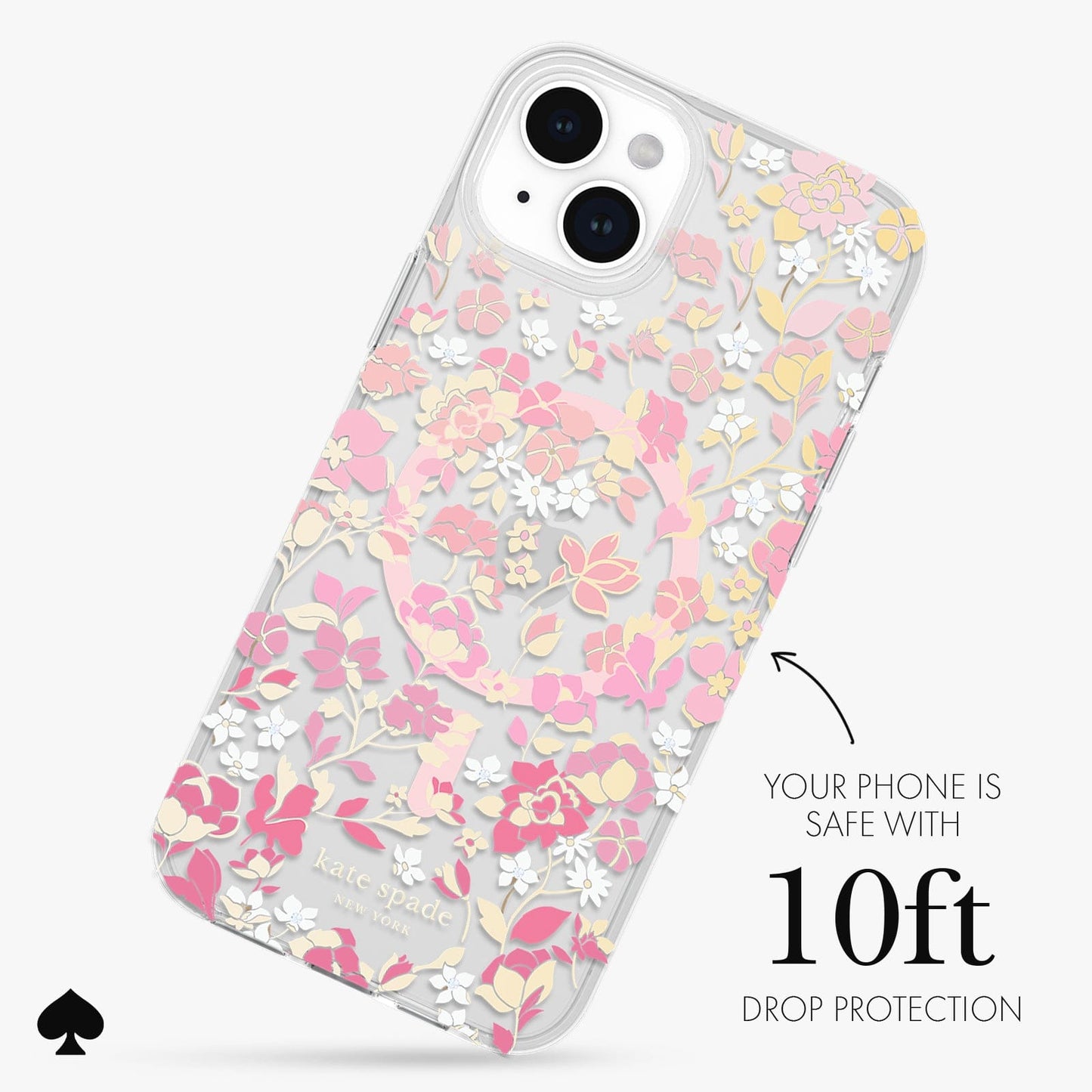 kate spade new york Flowerbed MagSafe - iPhone 15 Plus