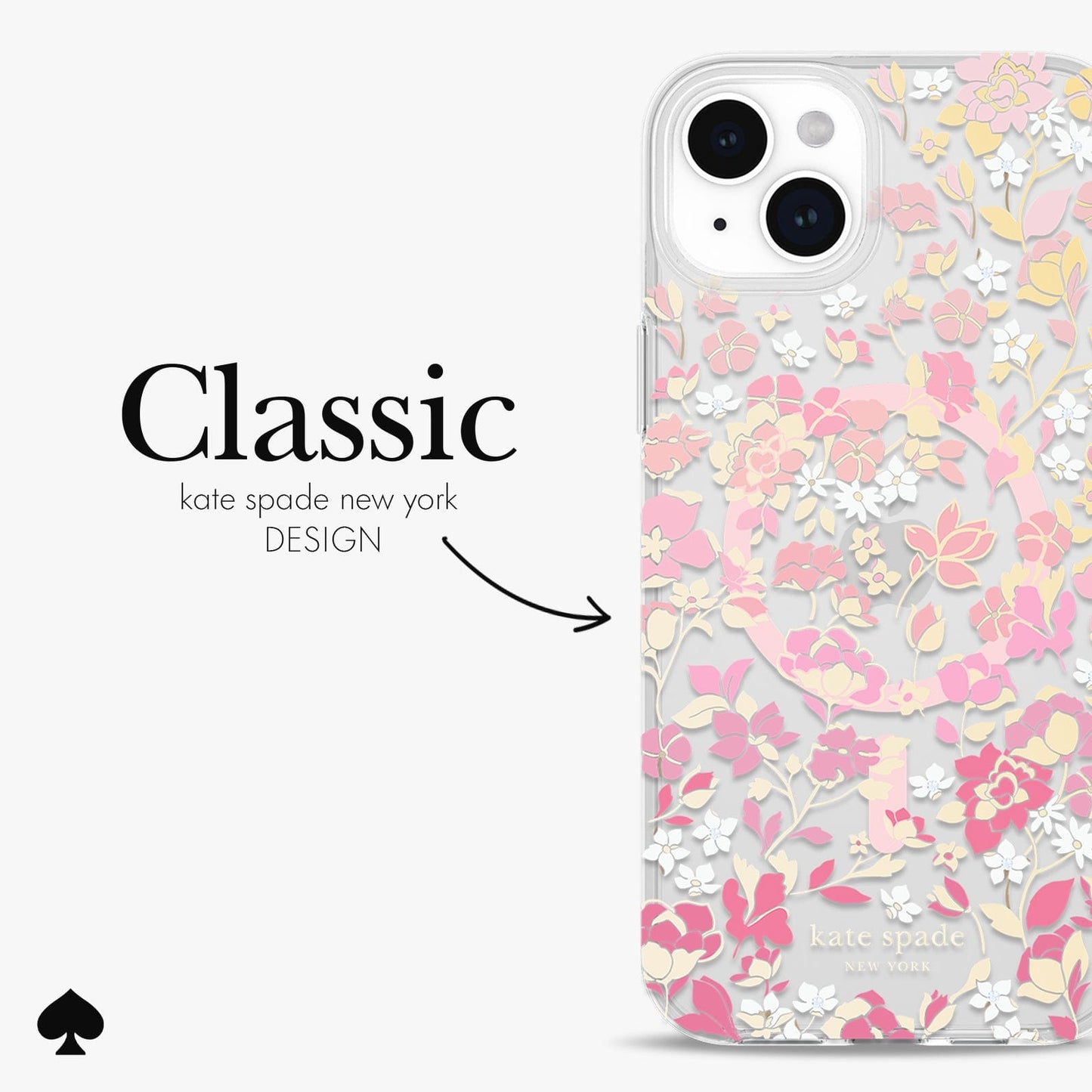 kate spade new york Flowerbed MagSafe - iPhone 15 Plus