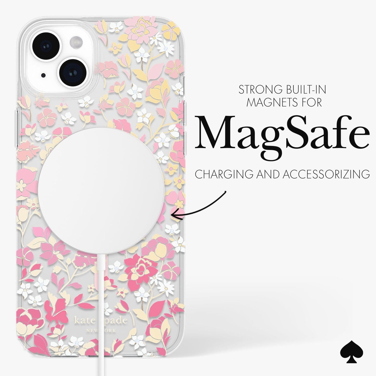 kate spade new york Flowerbed MagSafe - iPhone 15 Plus
