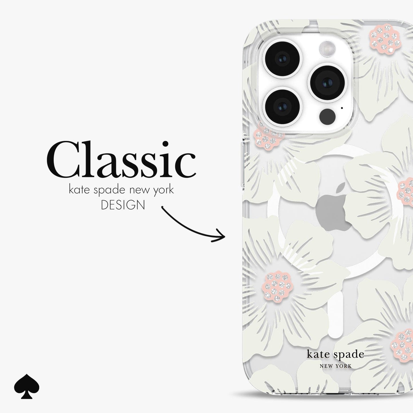 kate spade new york Hollyhock MagSafe - iPhone 15 Pro