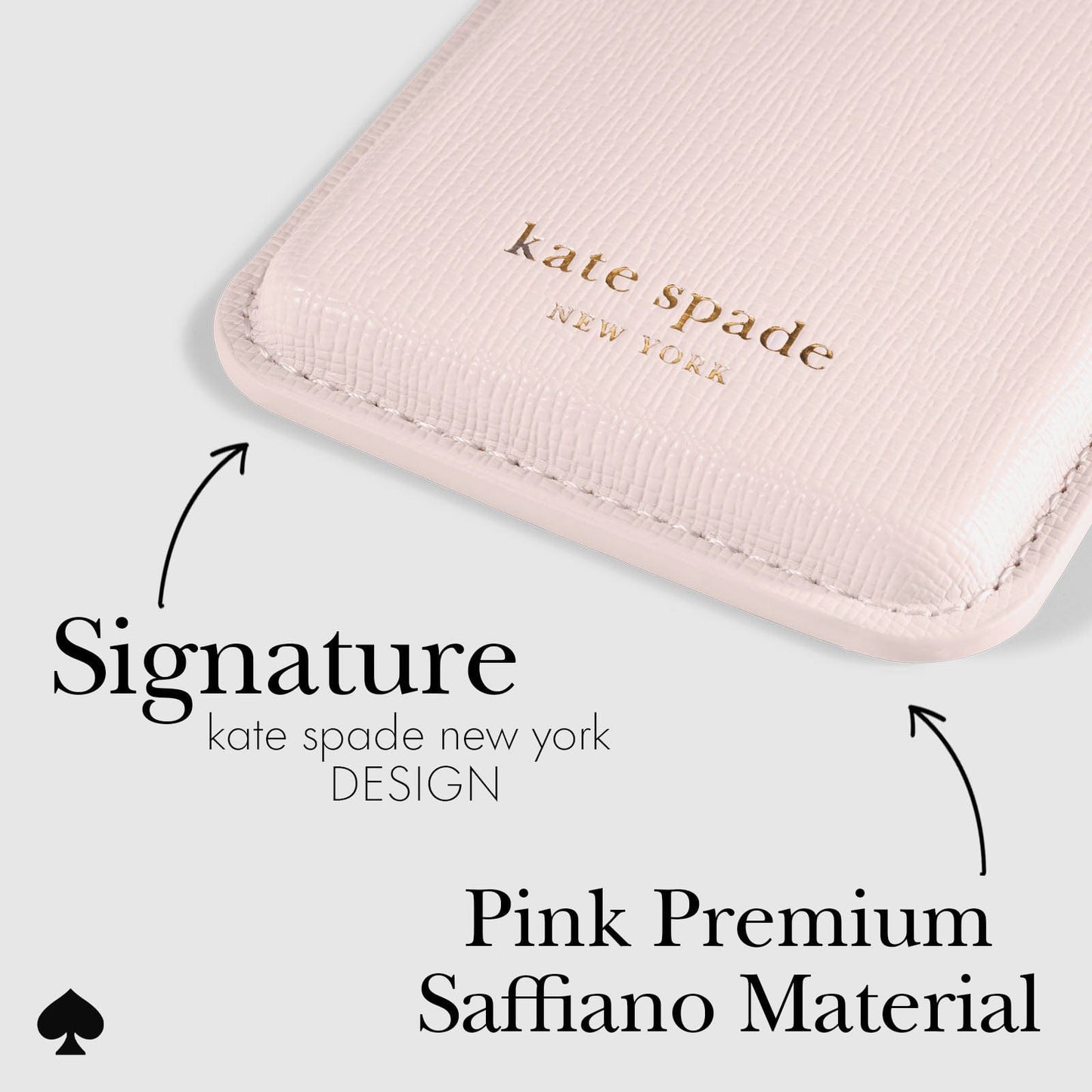 kate spade new york Pale Dogwood MagSafe Wallet