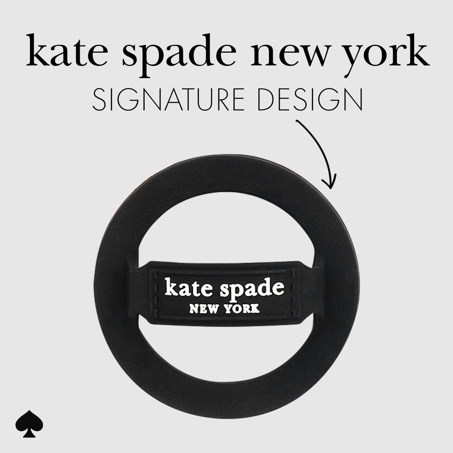 kate spade new york Black MagSafe Loop Grip