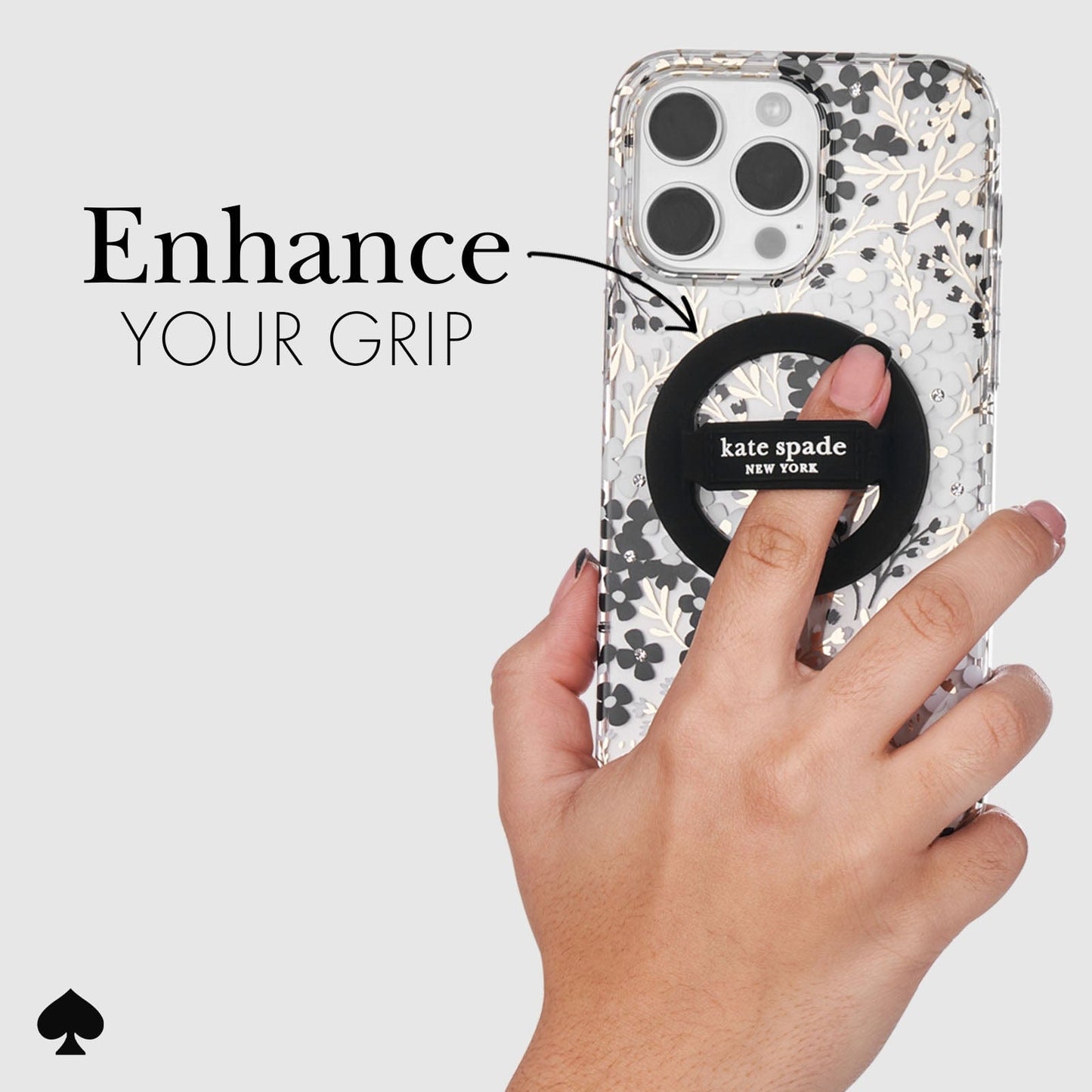 kate spade new york Black MagSafe Loop Grip