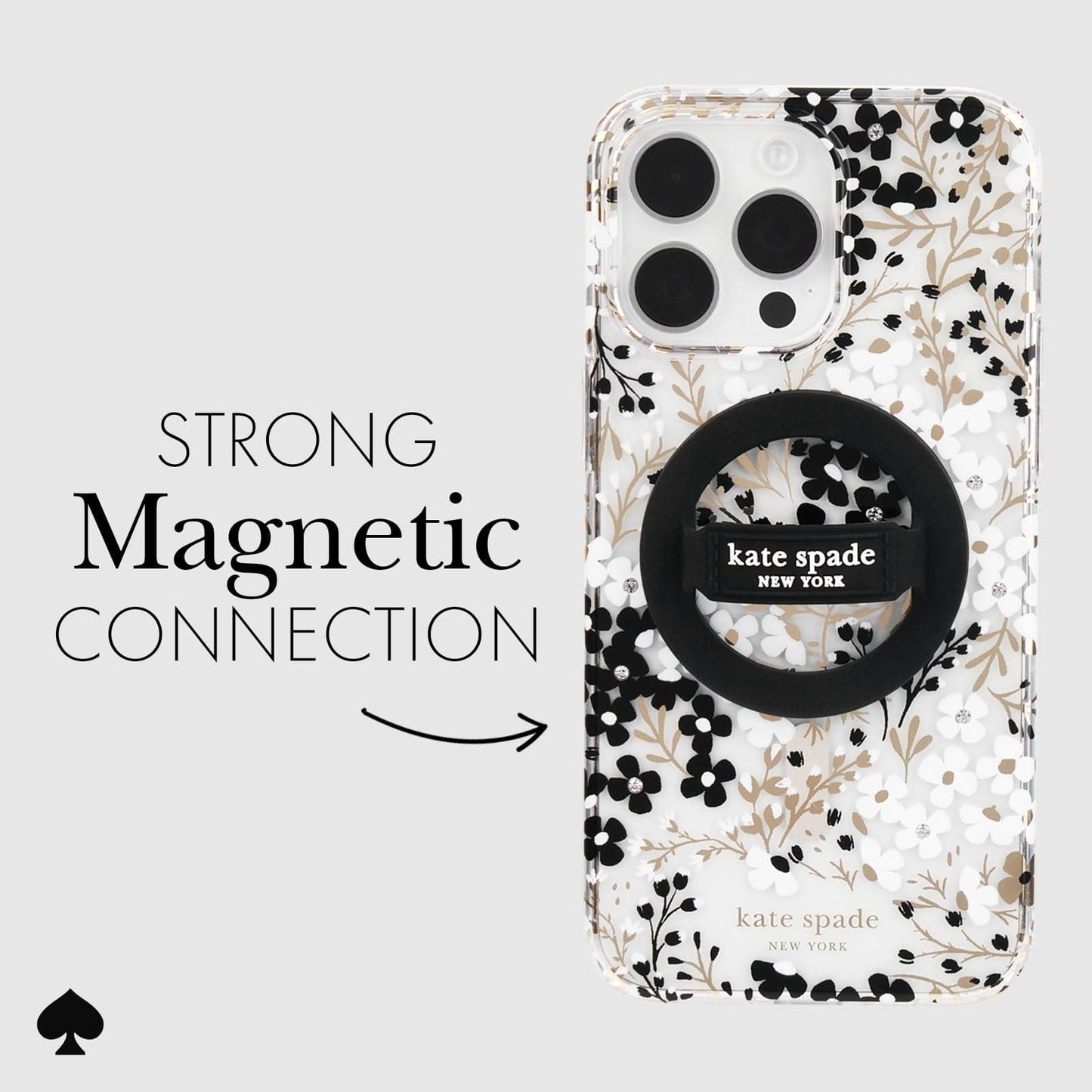kate spade new york Black MagSafe Loop Grip