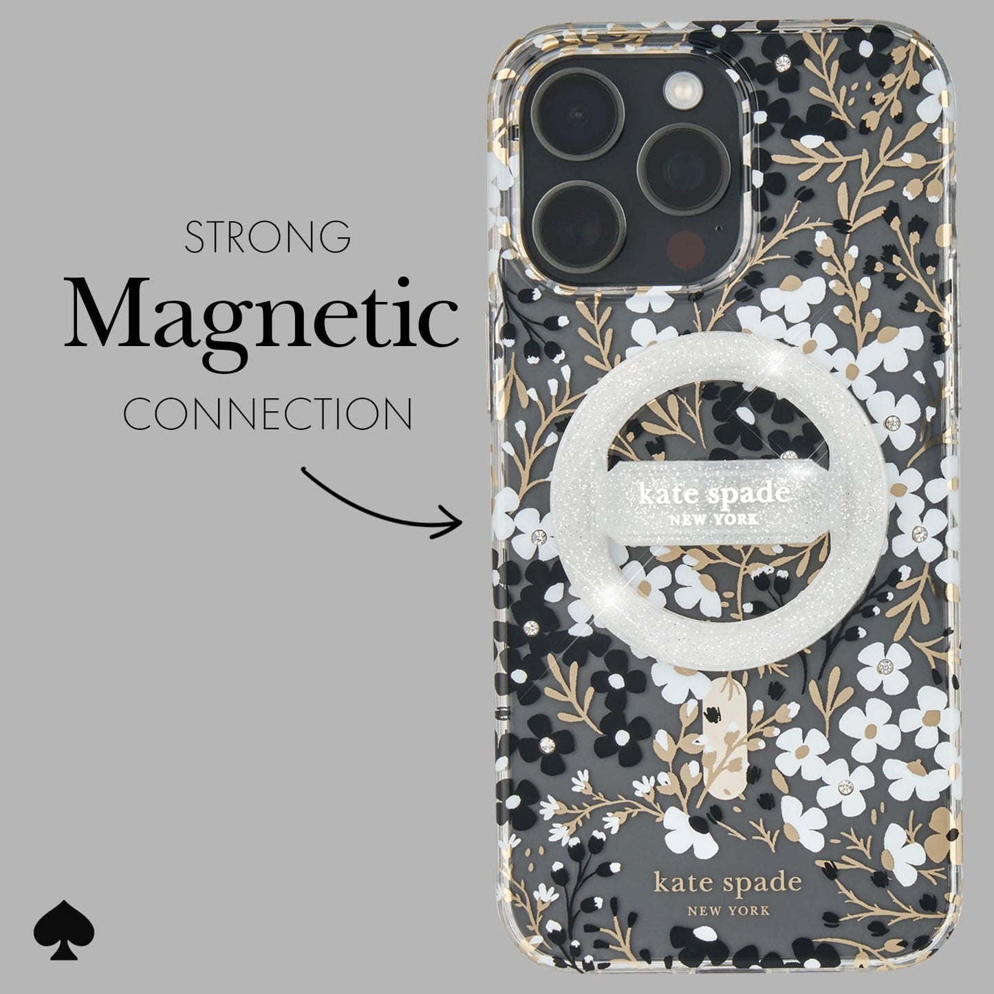 kate spade new york That Sparkle MagSafe Loop Grip