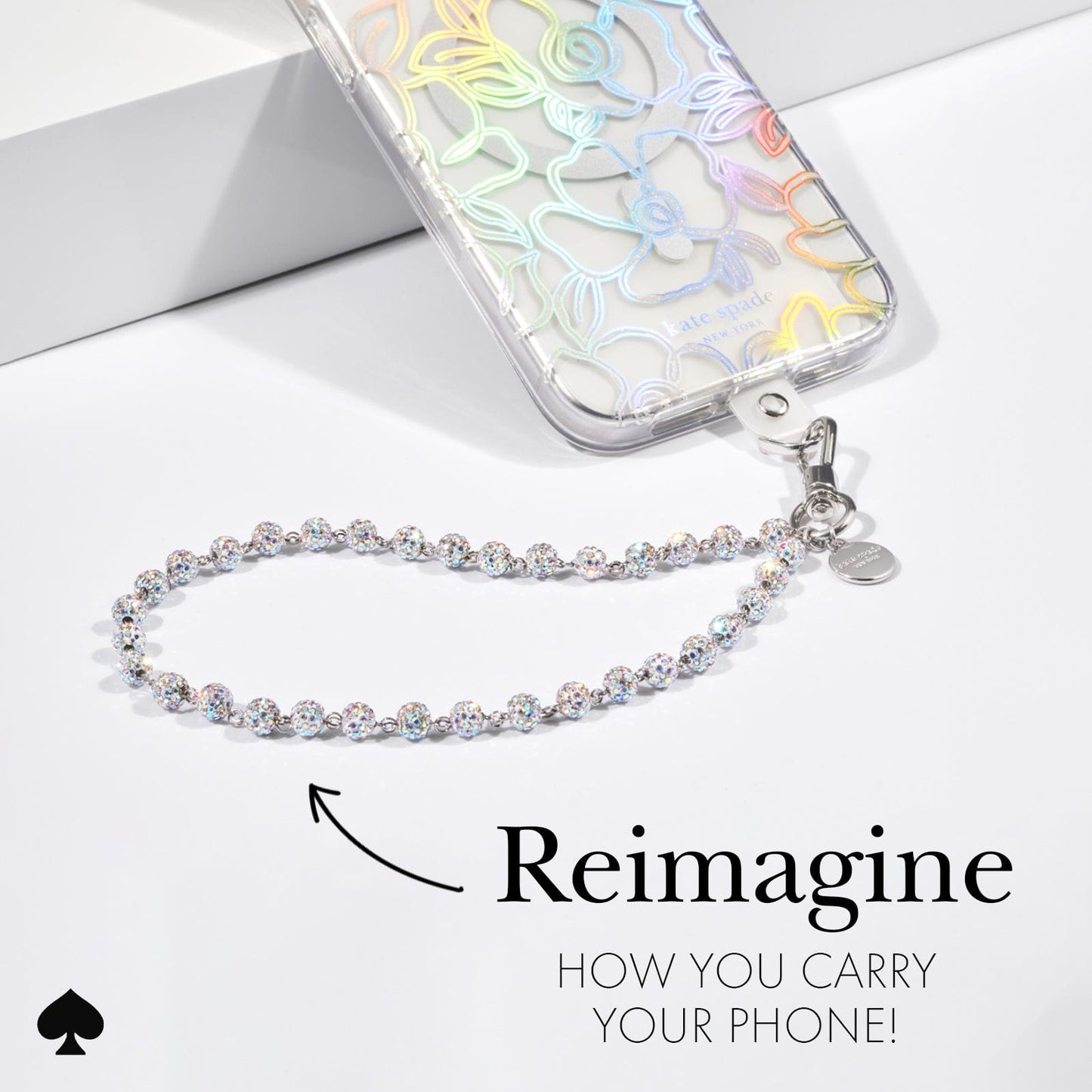 kate spade new york Razzle Dazzle Phone Charm