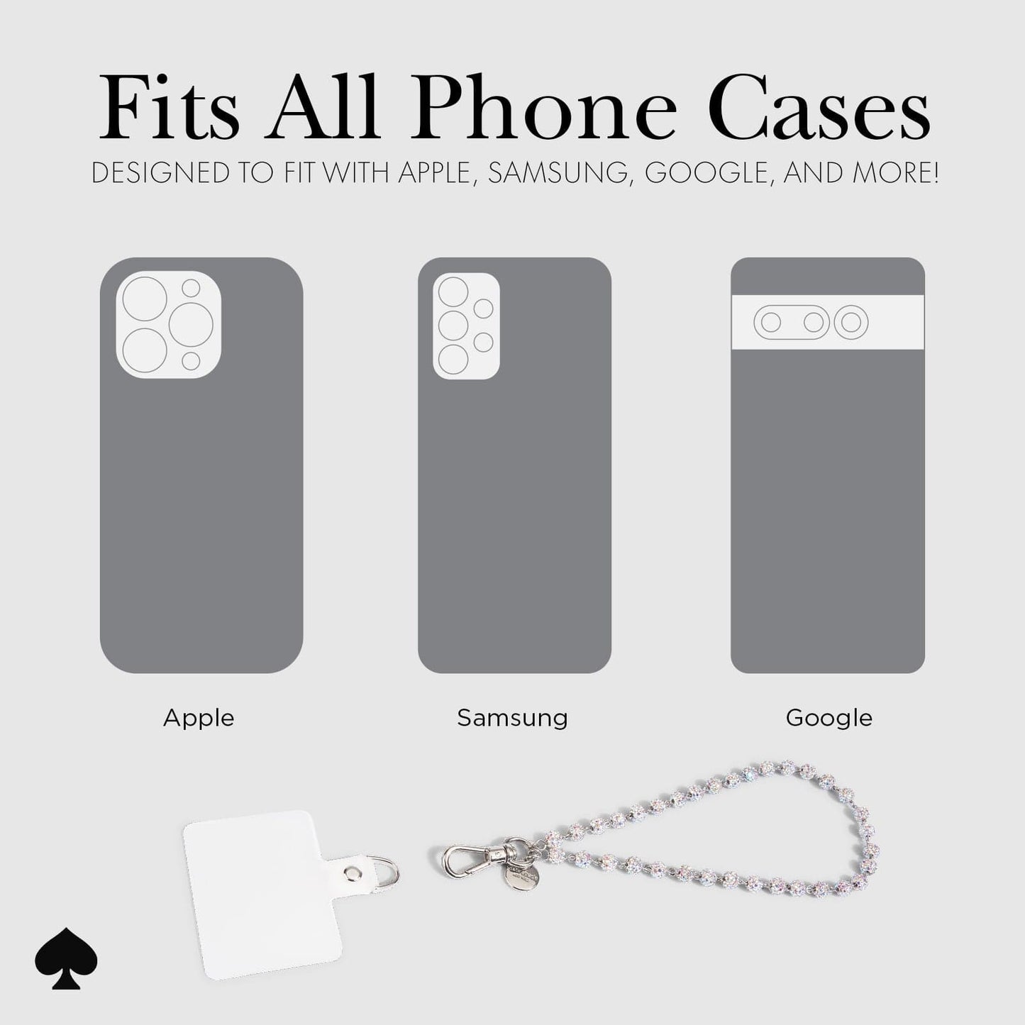 kate spade new york Razzle Dazzle Phone Charm