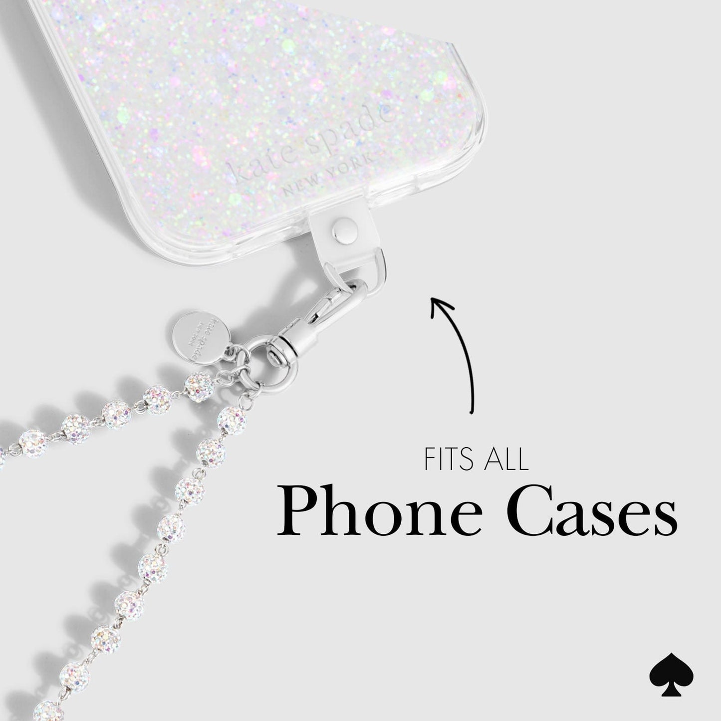 kate spade new york Razzle Dazzle Phone Charm