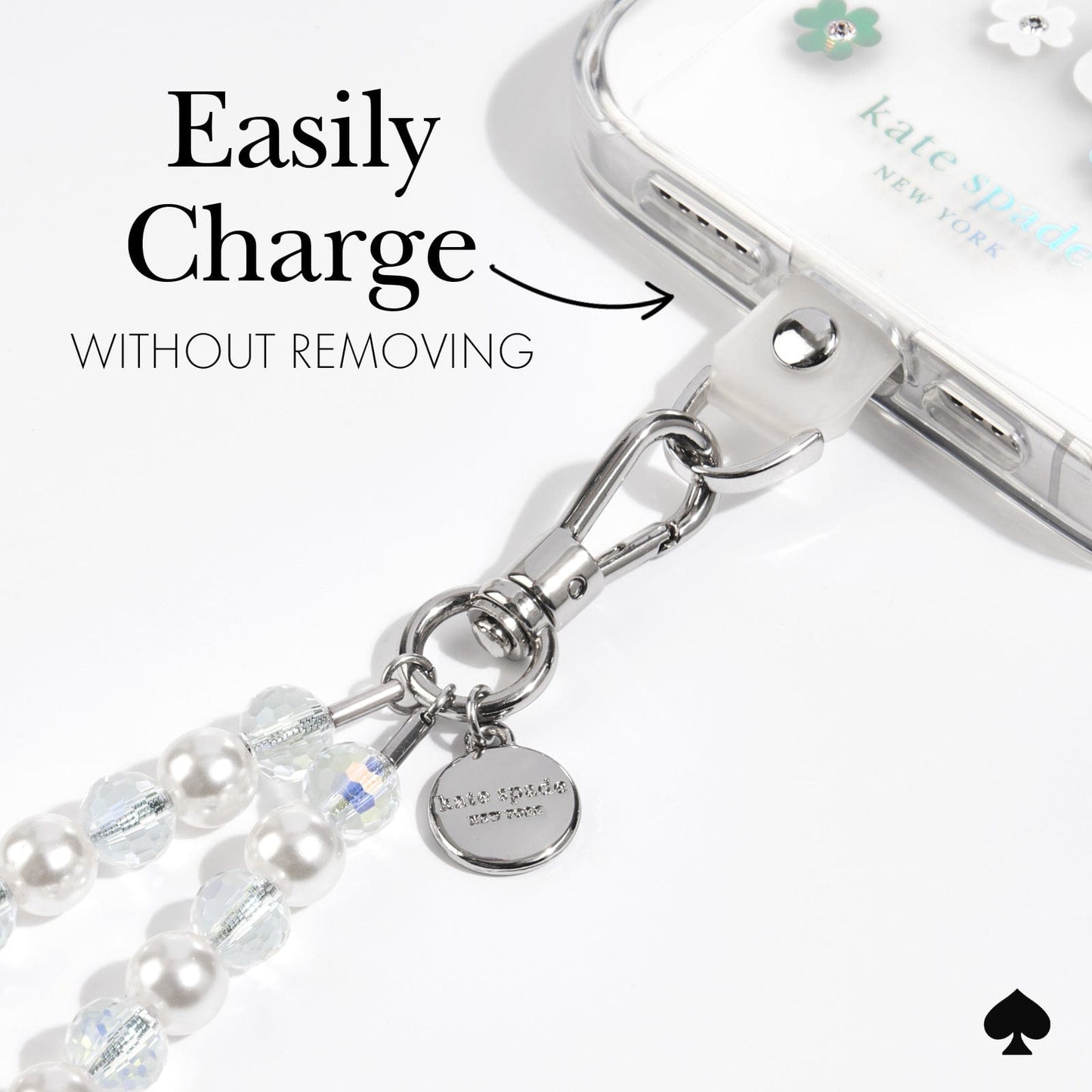 kate spade new york Rock Candy Phone Charm