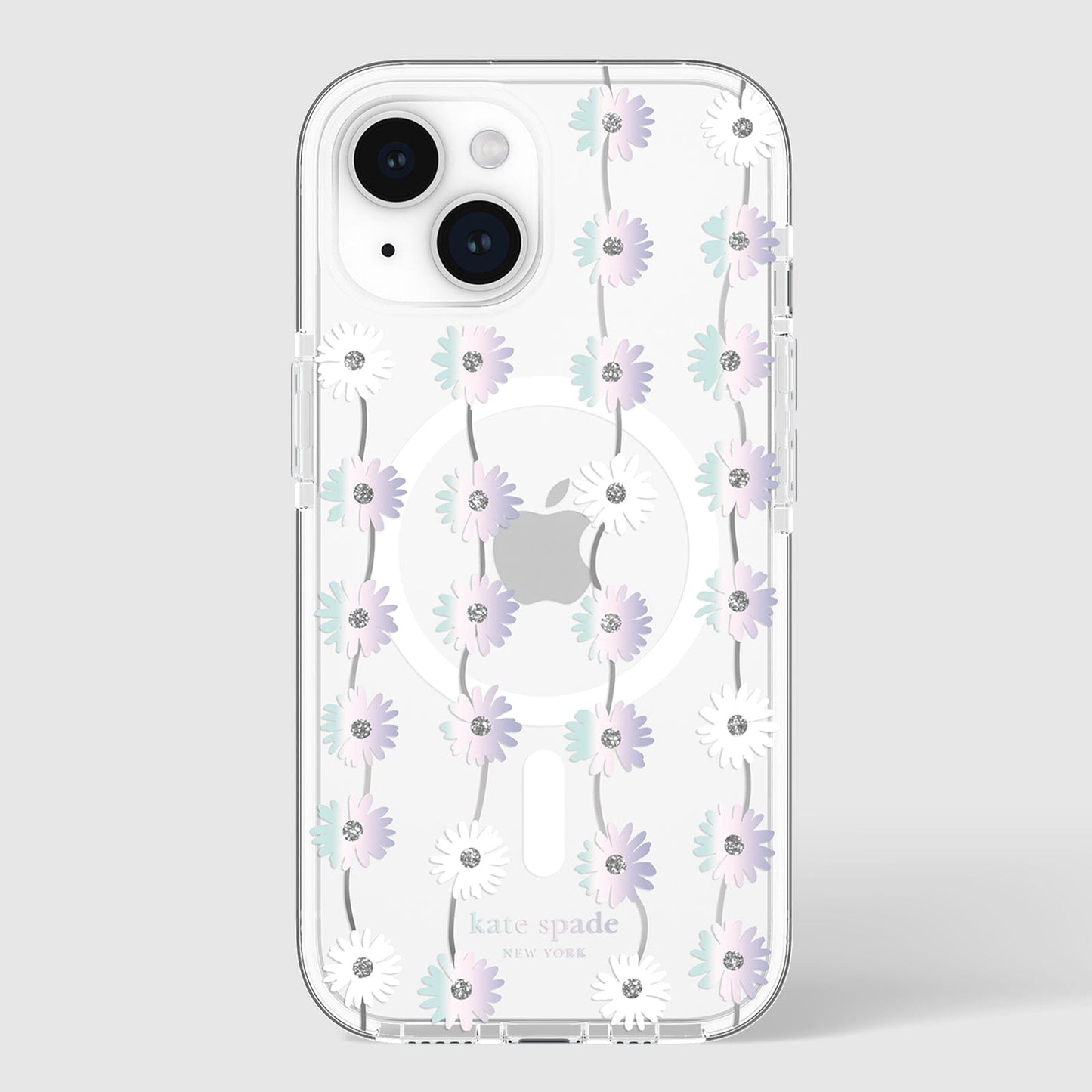 kate spade new york Tough Daisy Chain Iridescent MagSafe - iPhone 15 Plus