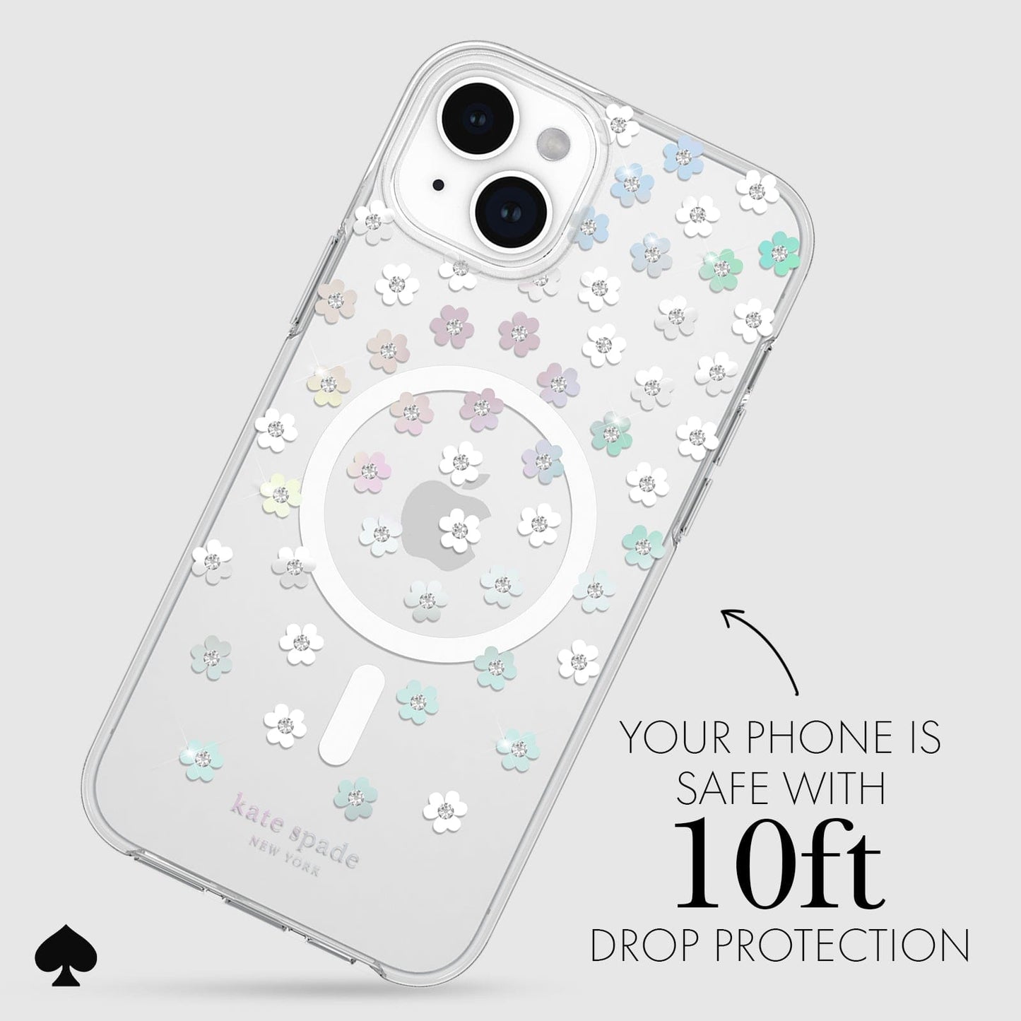 kate spade new york Scattered Flowers MagSafe - iPhone 15 Plus