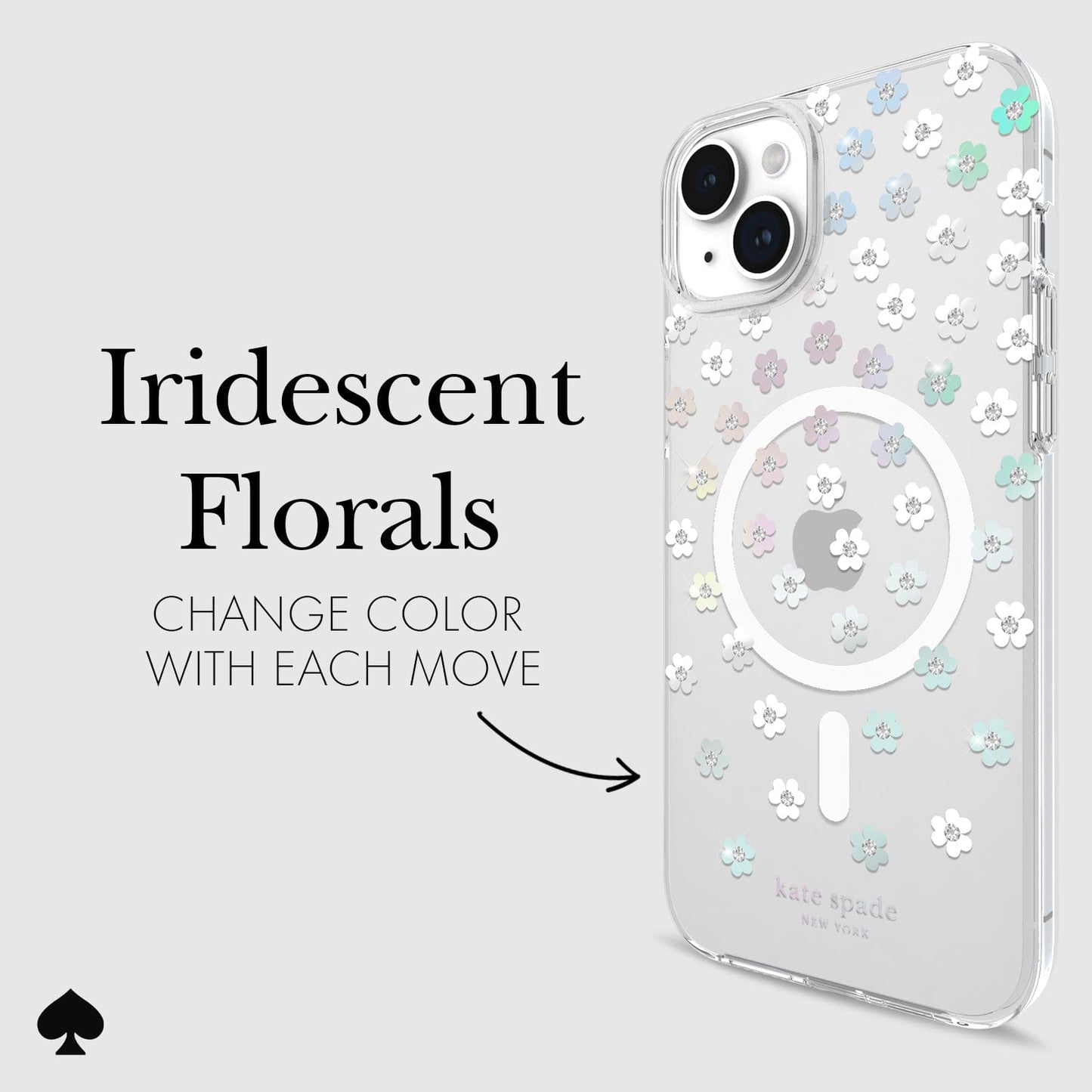 kate spade new york Scattered Flowers MagSafe - iPhone 15 Plus