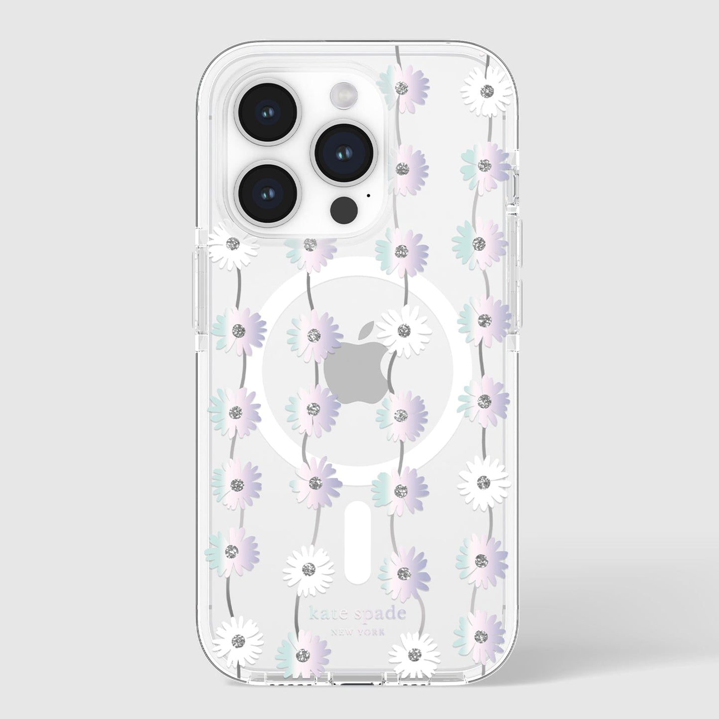 kate spade new york Tough Daisy Chain Iridescent MagSafe - iPhone 15 Pro