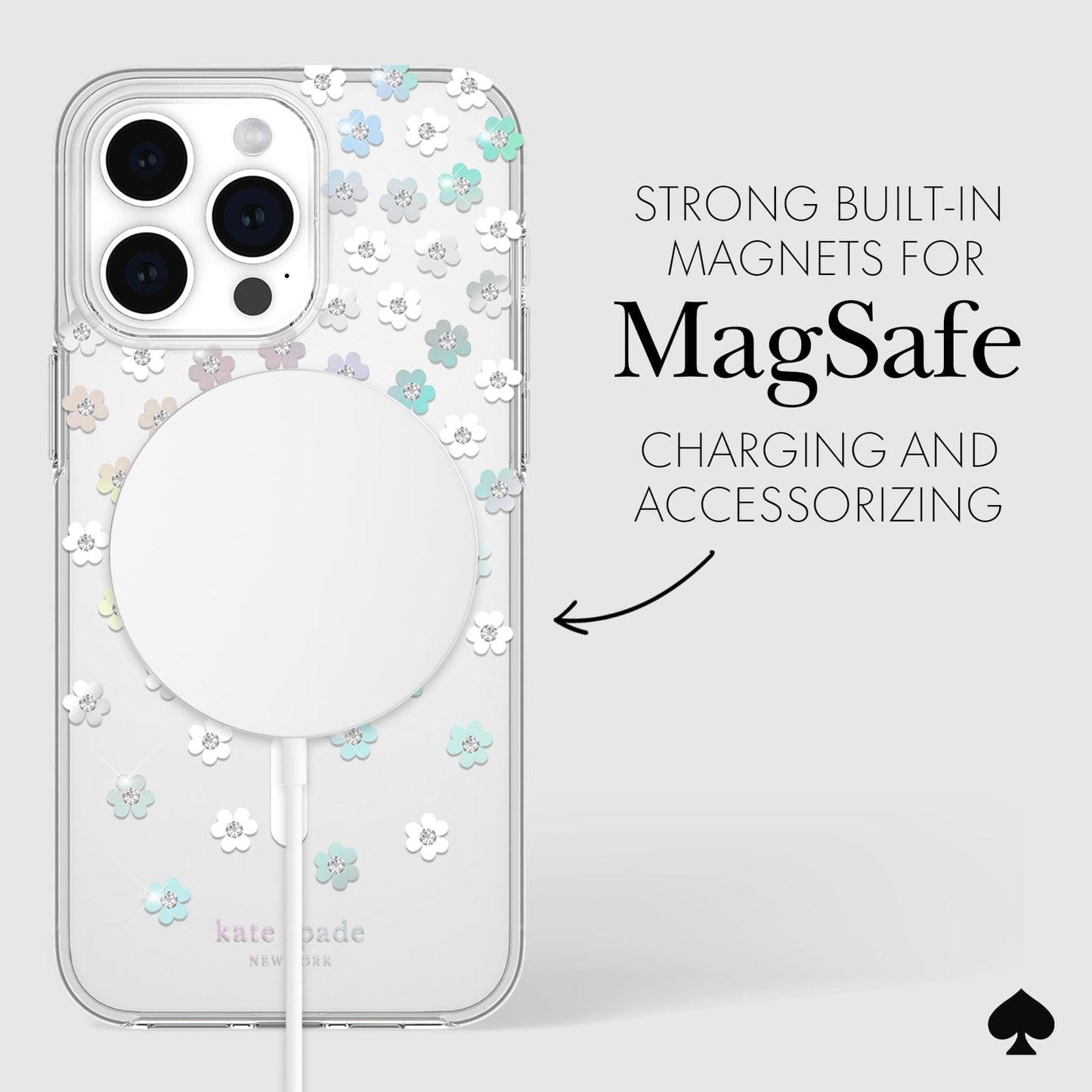 kate spade new york Scattered Flowers MagSafe - iPhone 15 Pro Max