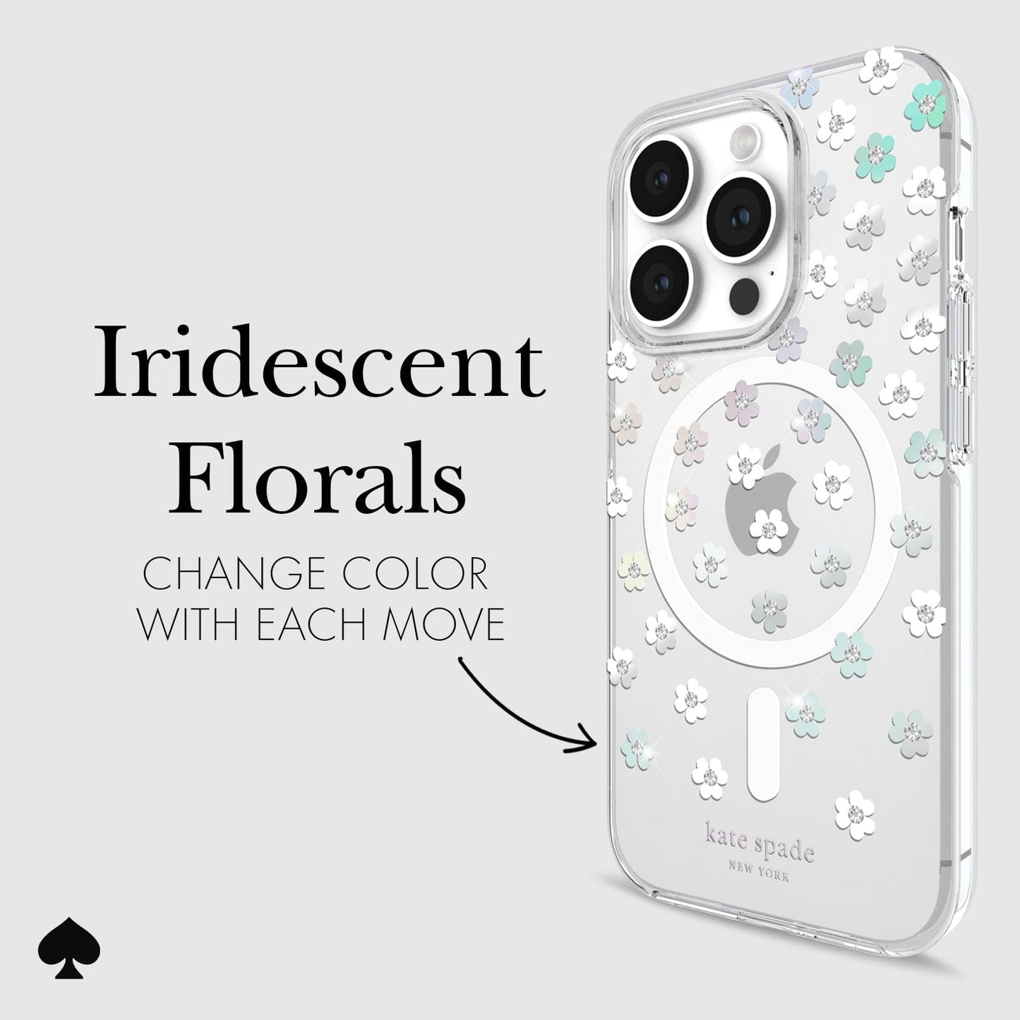 kate spade new york Scattered Flowers MagSafe - iPhone 15 Pro