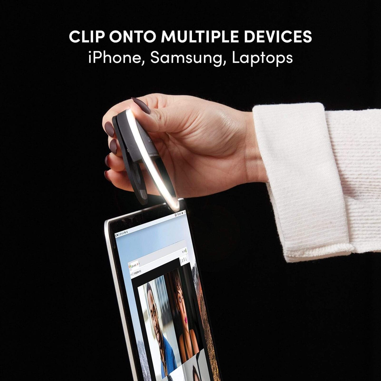Clip Light (Gold) - Ring Light
