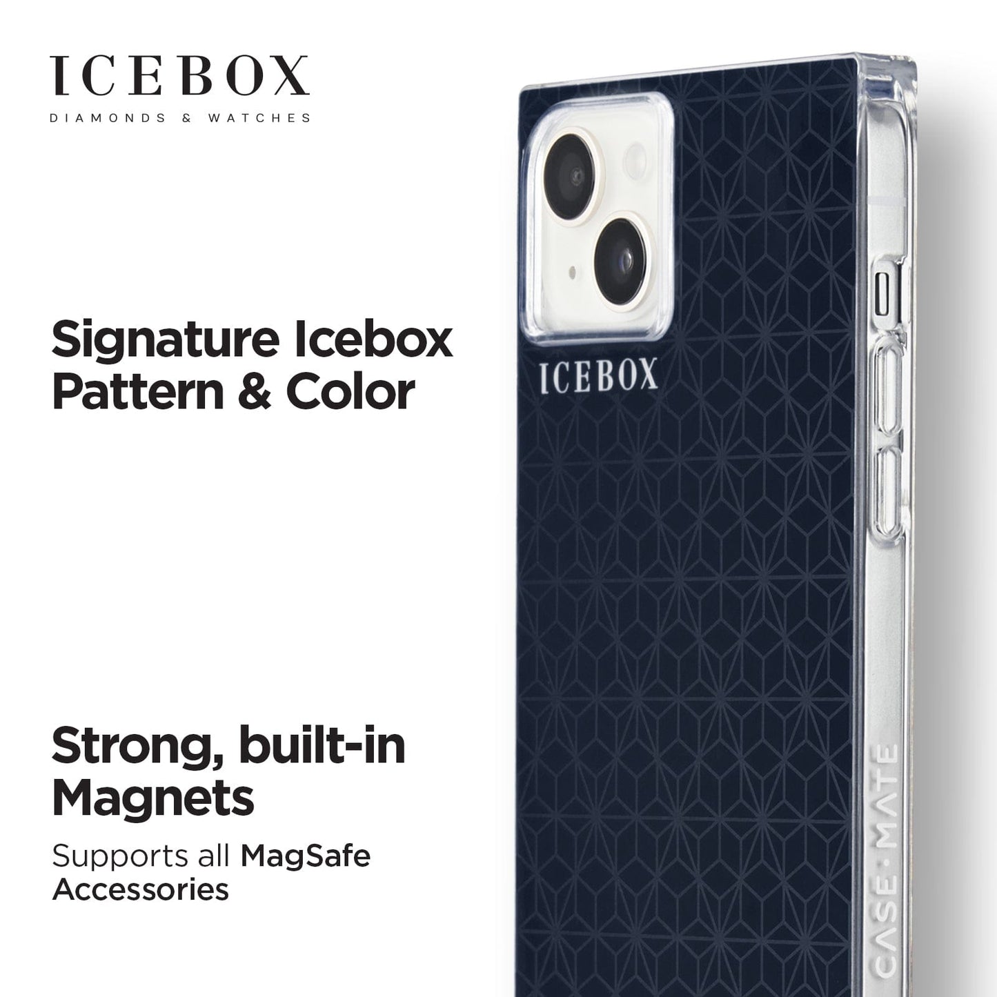 Icebox Facet Midnight Navy (MagSafe) - iPhone 14
