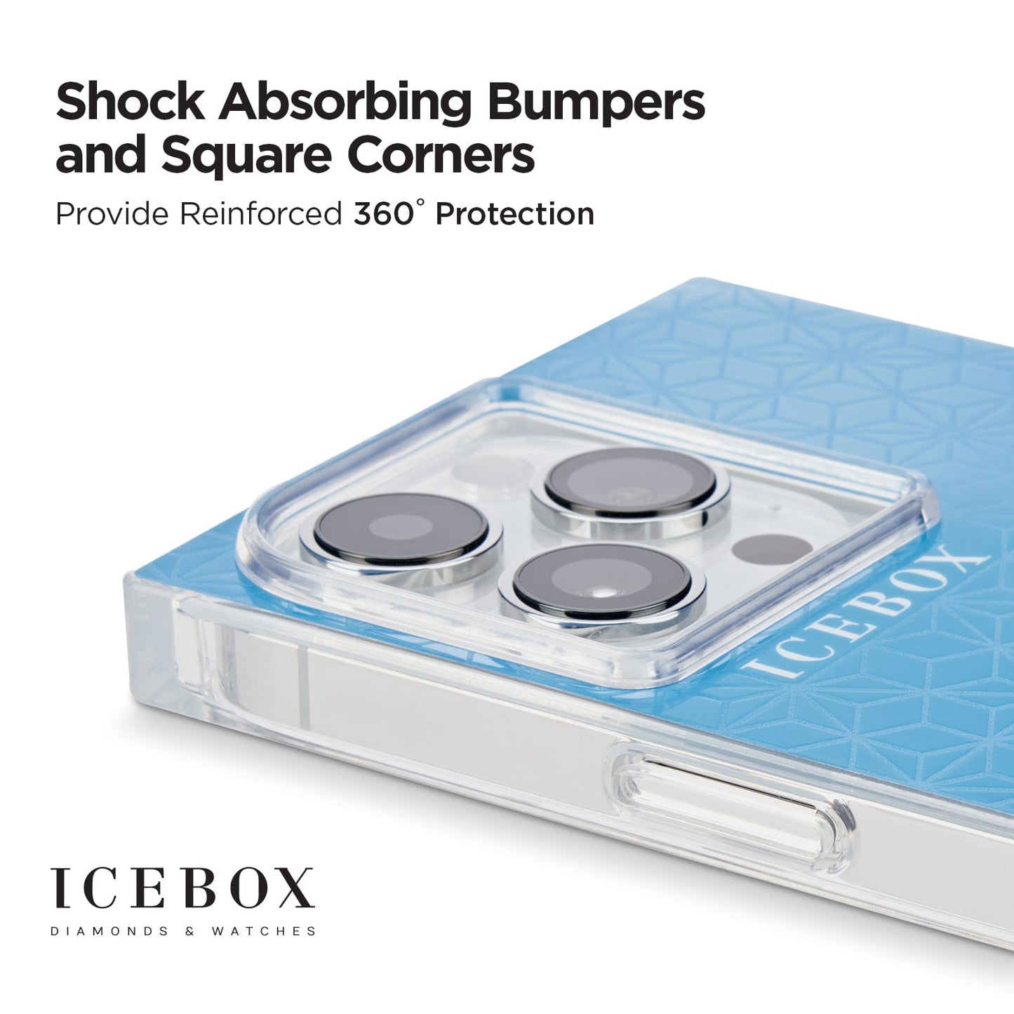 Icebox Facet Blue Gold (MagSafe) - iPhone 14 Pro