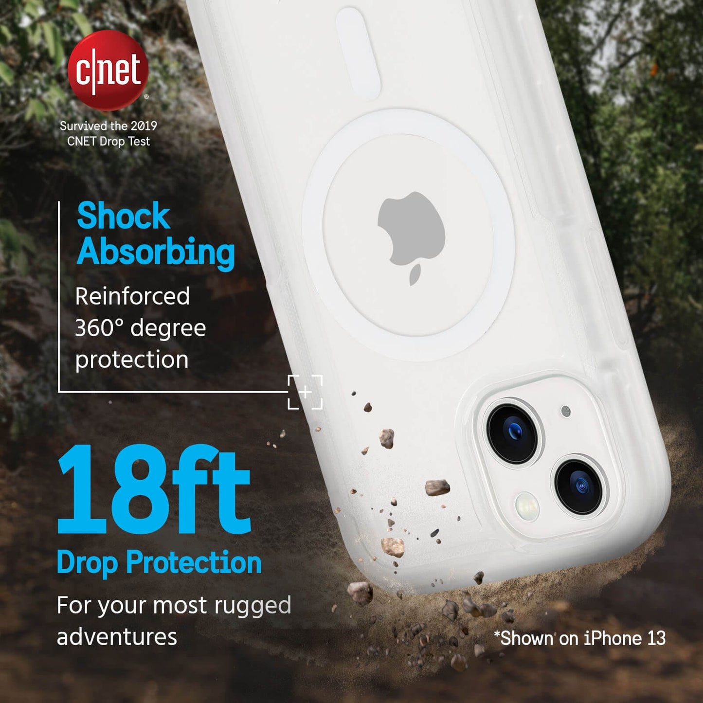 Pelican Voyager Clear (MagSafe) - iPhone 14
