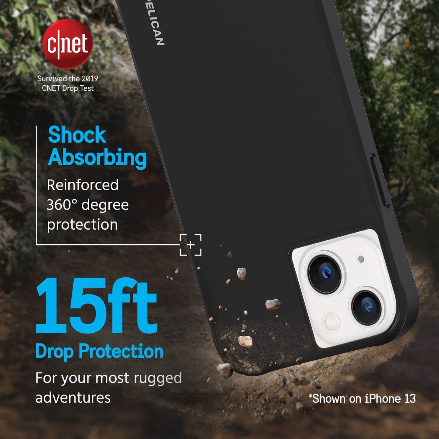 Pelican Ranger Black (MagSafe) - iPhone 14 Plus