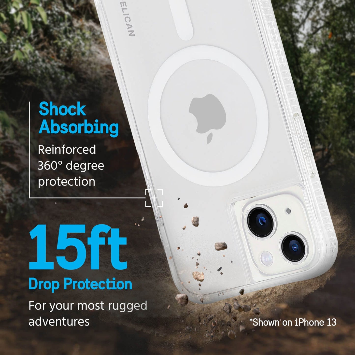 Pelican Ranger Clear (MagSafe) - iPhone 14 Plus