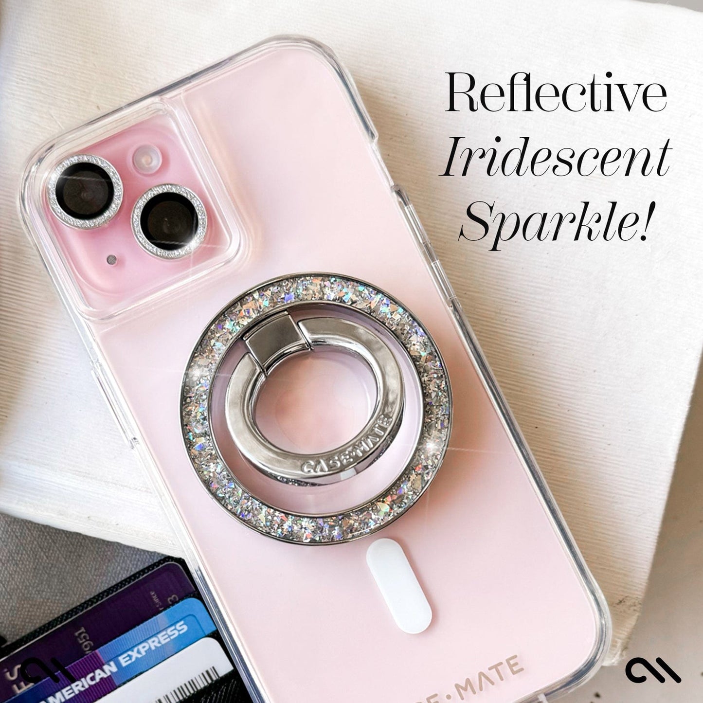 Aluminum Ring Camera Lens Protector Twinkle - iPhone 15 / 15 Plus