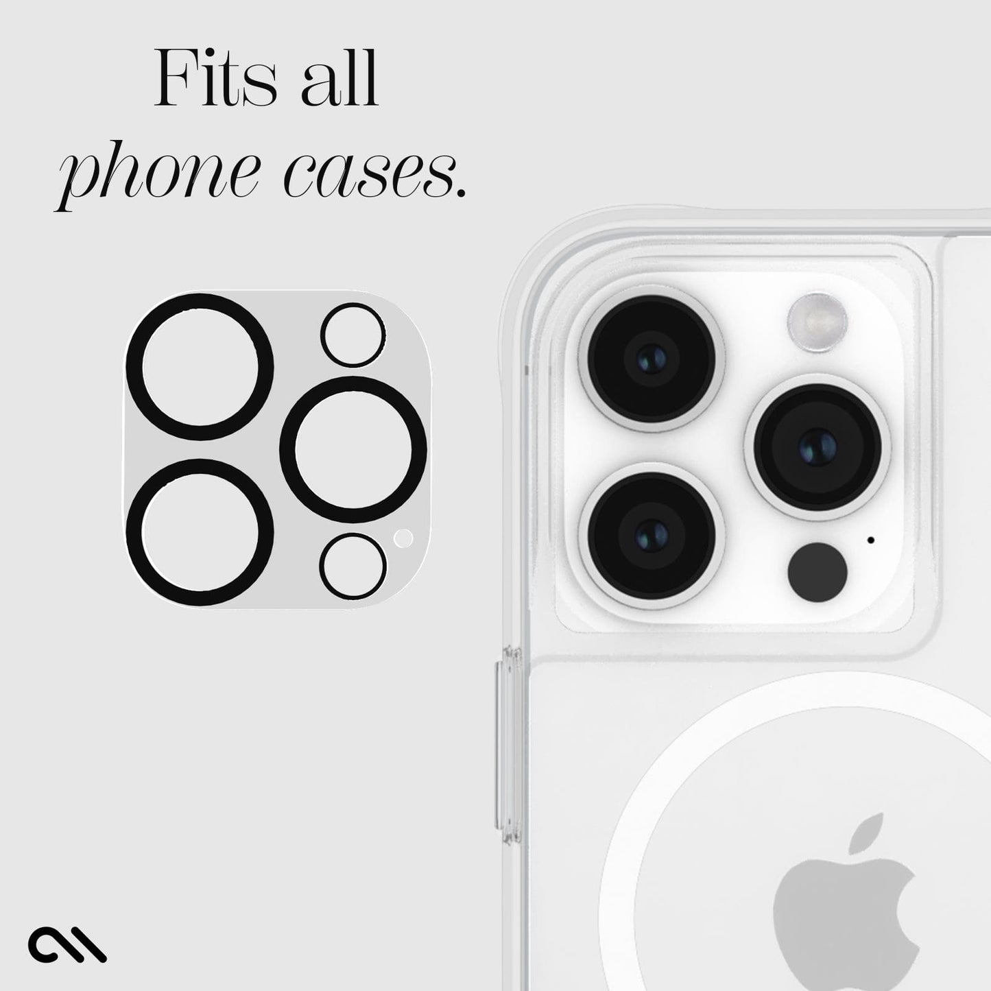 Glass Camera Lens Protector - iPhone 15 Pro / 15 Pro Max