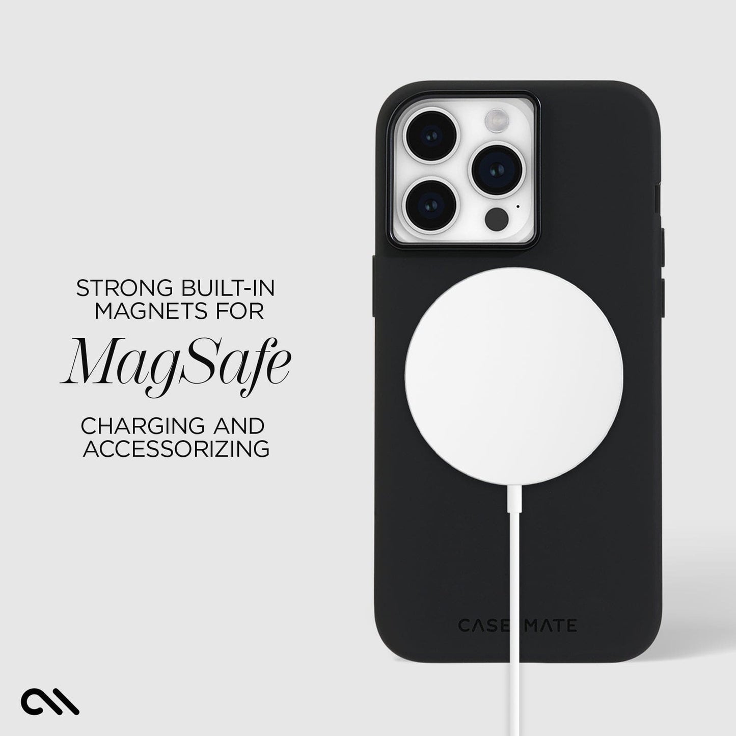 Silicone Black MagSafe - iPhone 15 Pro Max