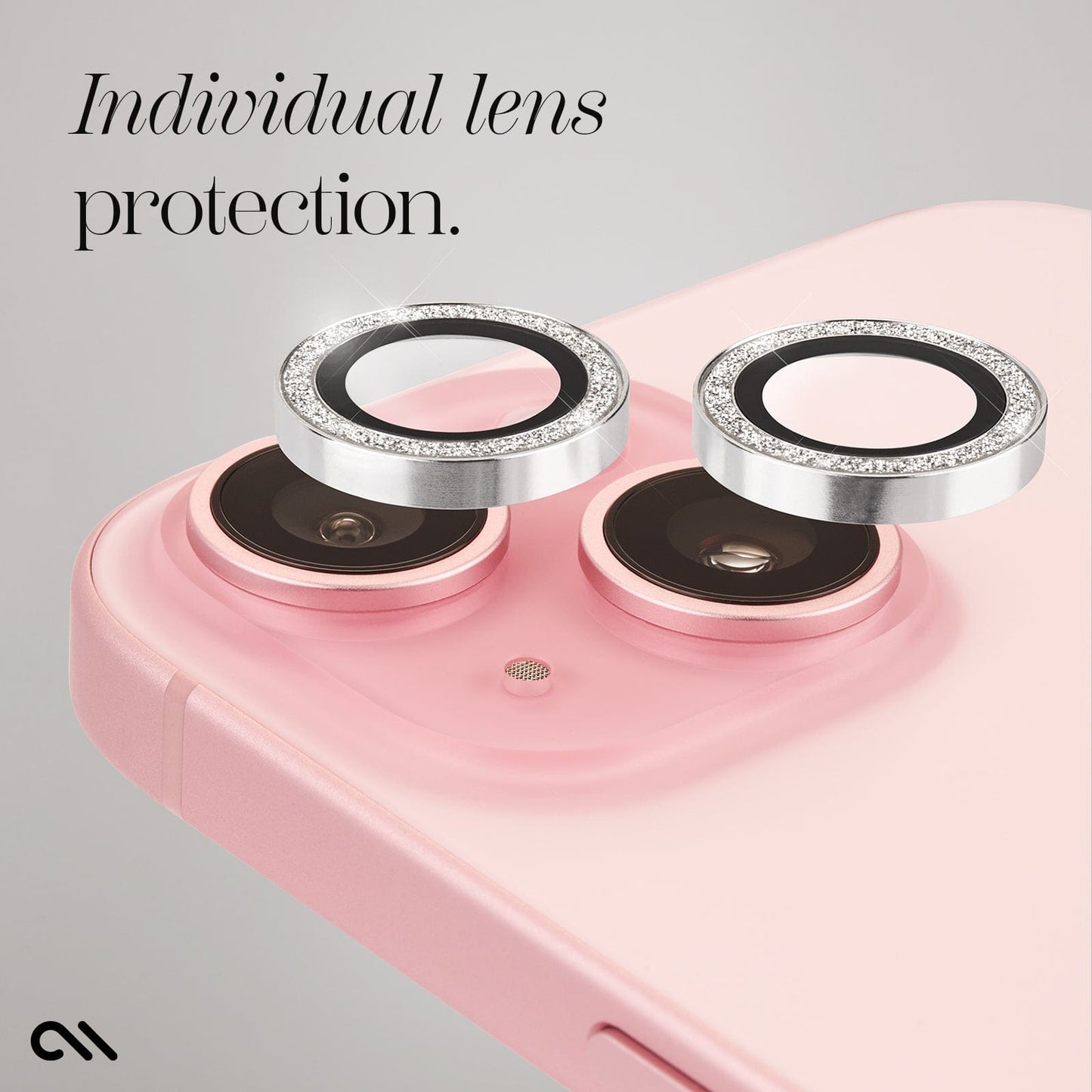 Aluminum Ring Camera Lens Protector Twinkle - iPhone 15 / 15 Plus