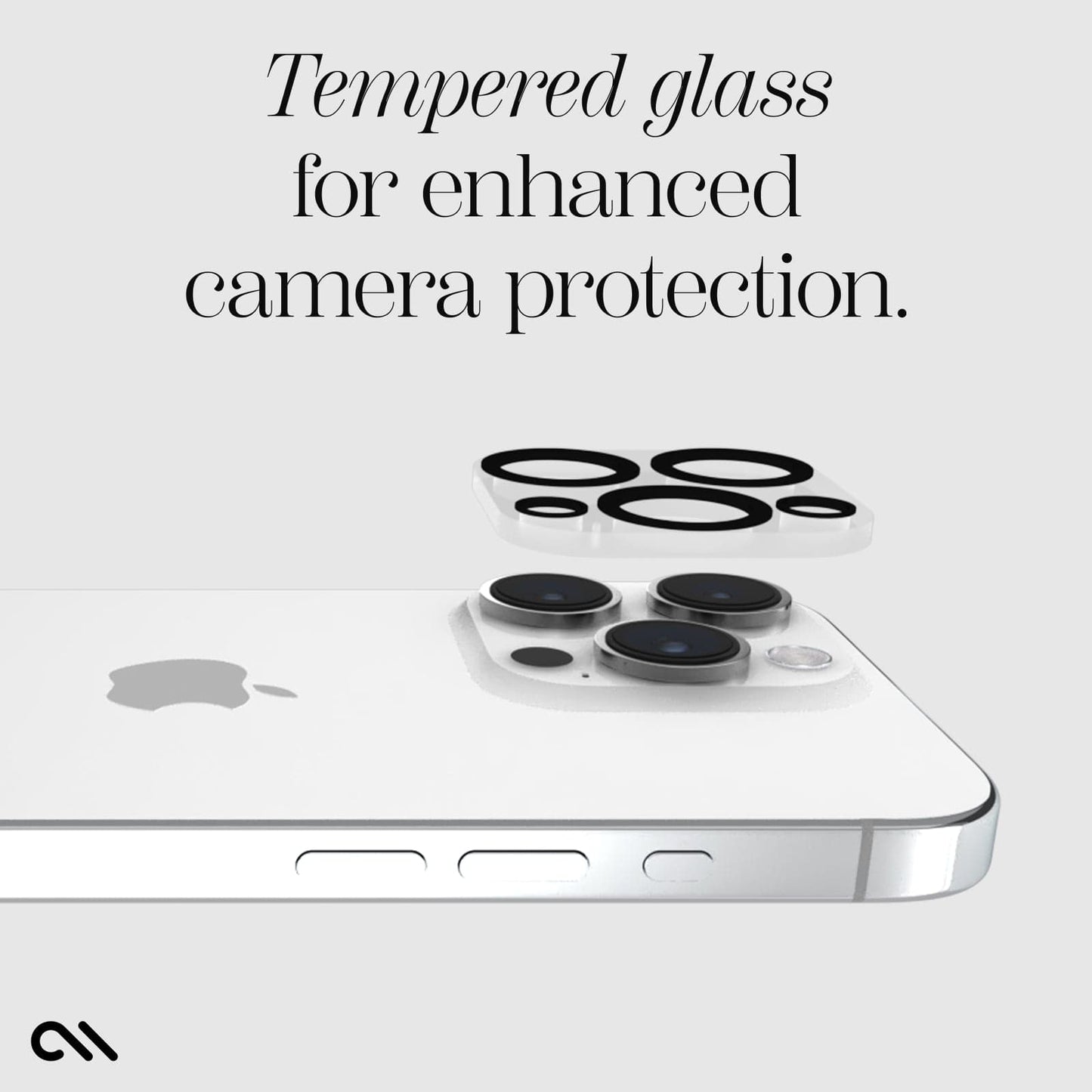 Glass Camera Lens Protector - iPhone 15 Pro / 15 Pro Max