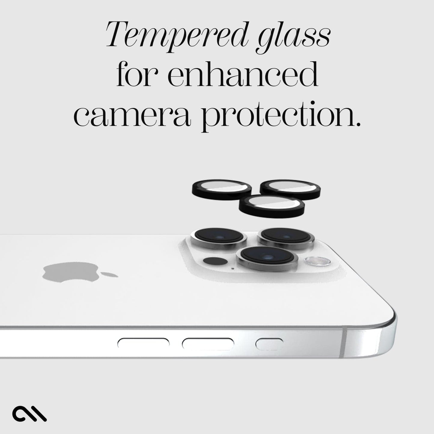 Aluminum Ring Camera Lens Protector Black - iPhone 15 Pro / 15 Pro Max