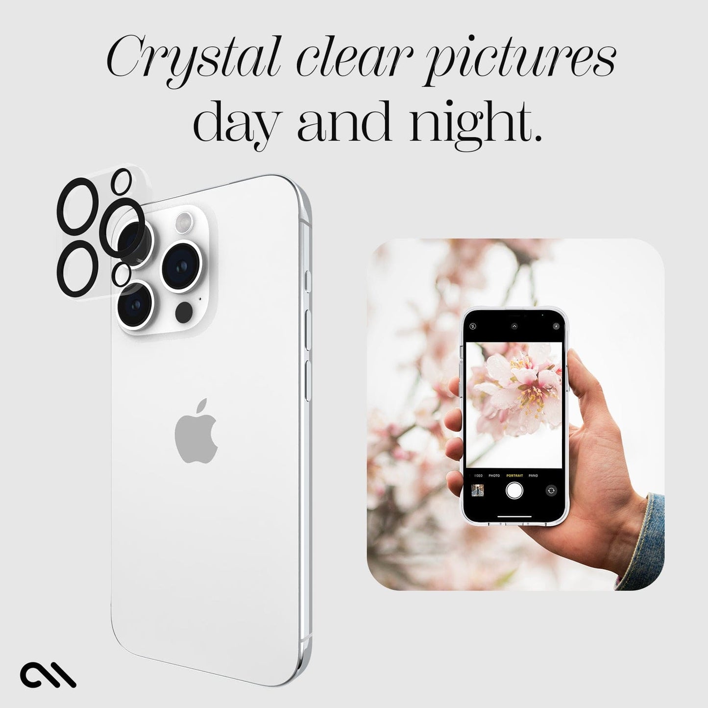 Glass Camera Lens Protector - iPhone 15 Pro / 15 Pro Max