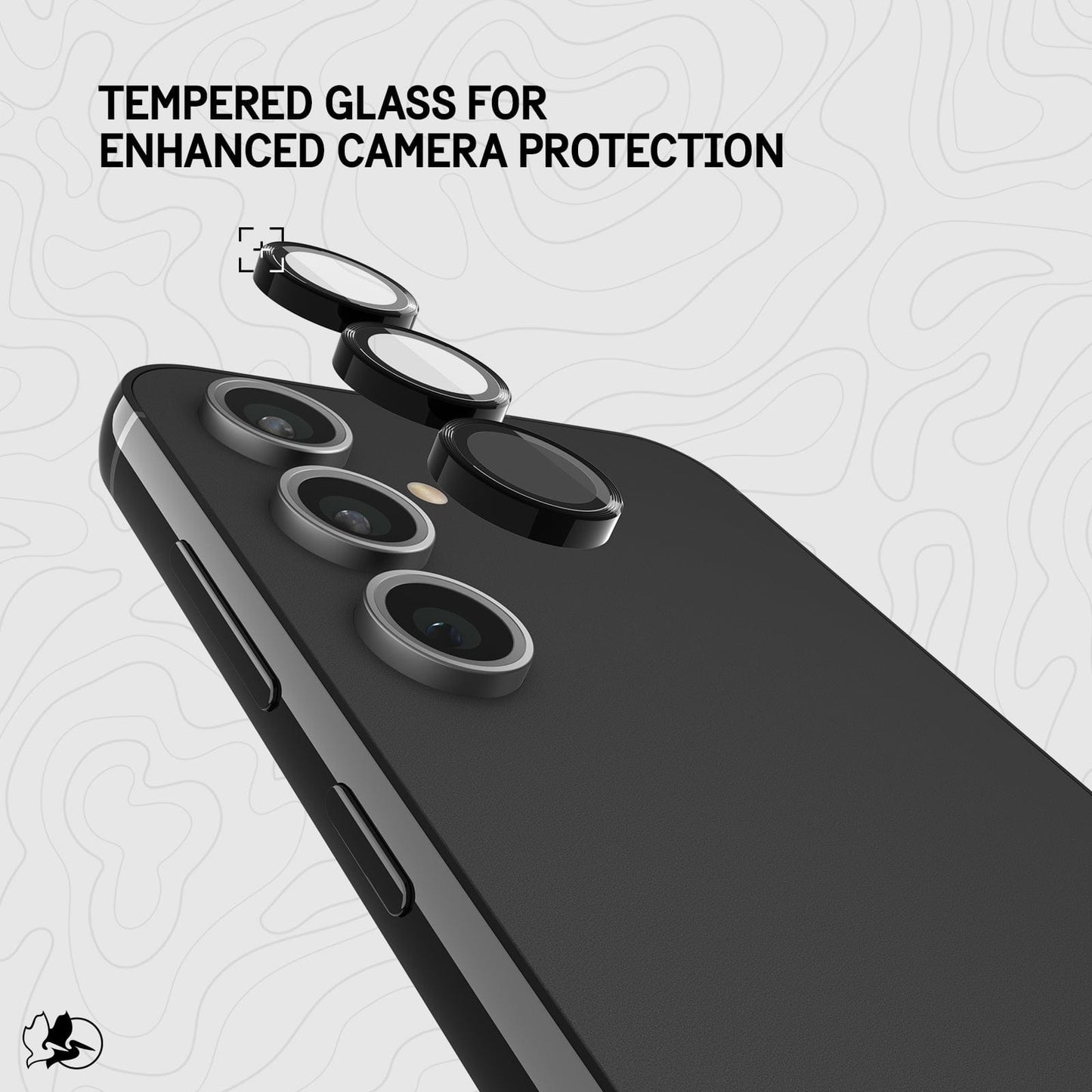 Pelican Aluminum Ring Camera Lens Protector - Galaxy S23 FE