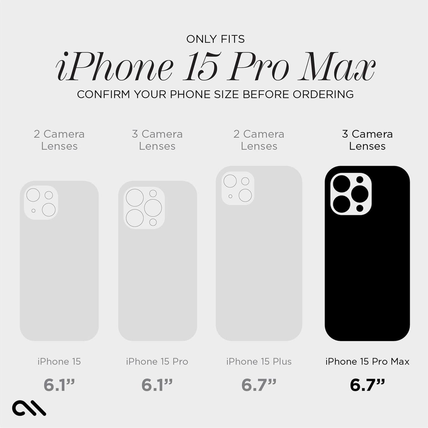 Tough Black - iPhone 15 Pro Max
