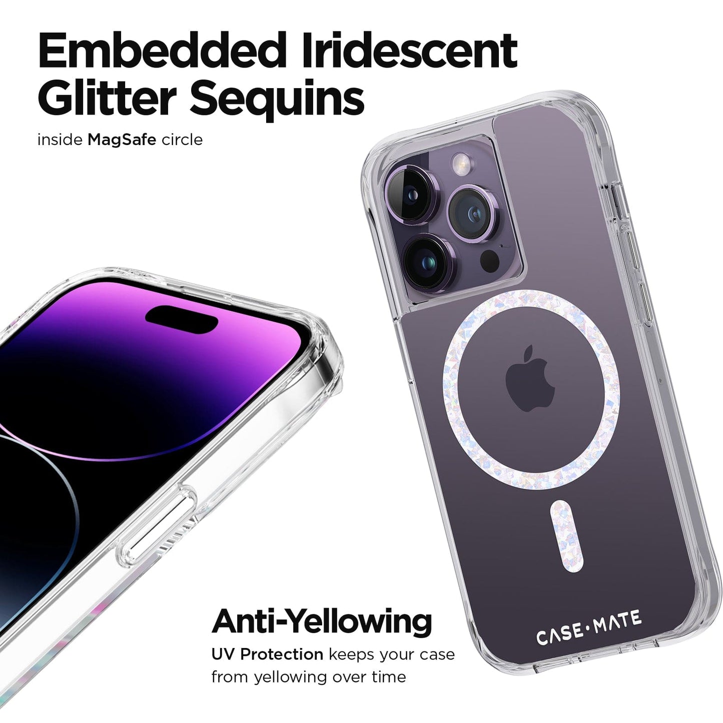 Clear Twinkle Diamond (MagSafe) - iPhone 14 Pro