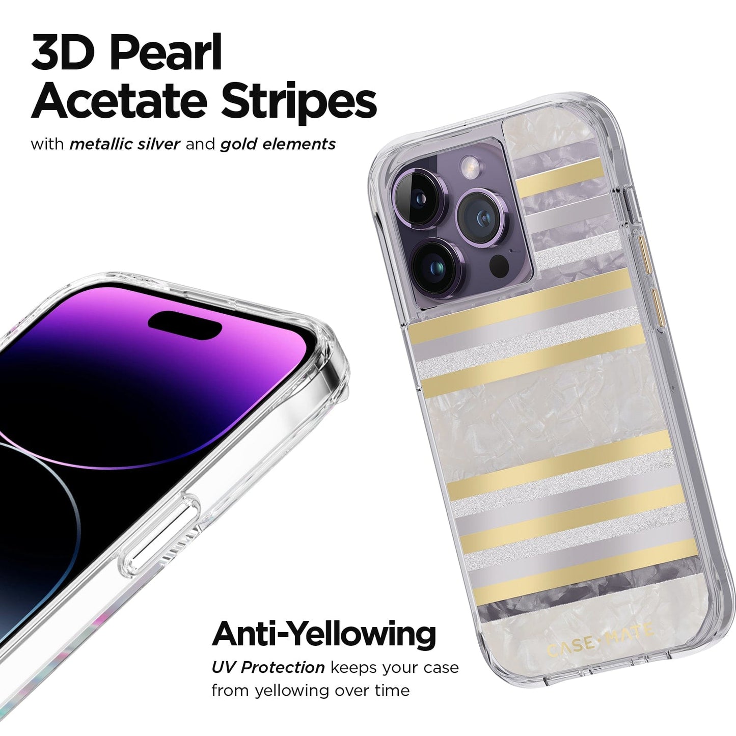 Pearl Stripes (MagSafe) - iPhone 14 Pro