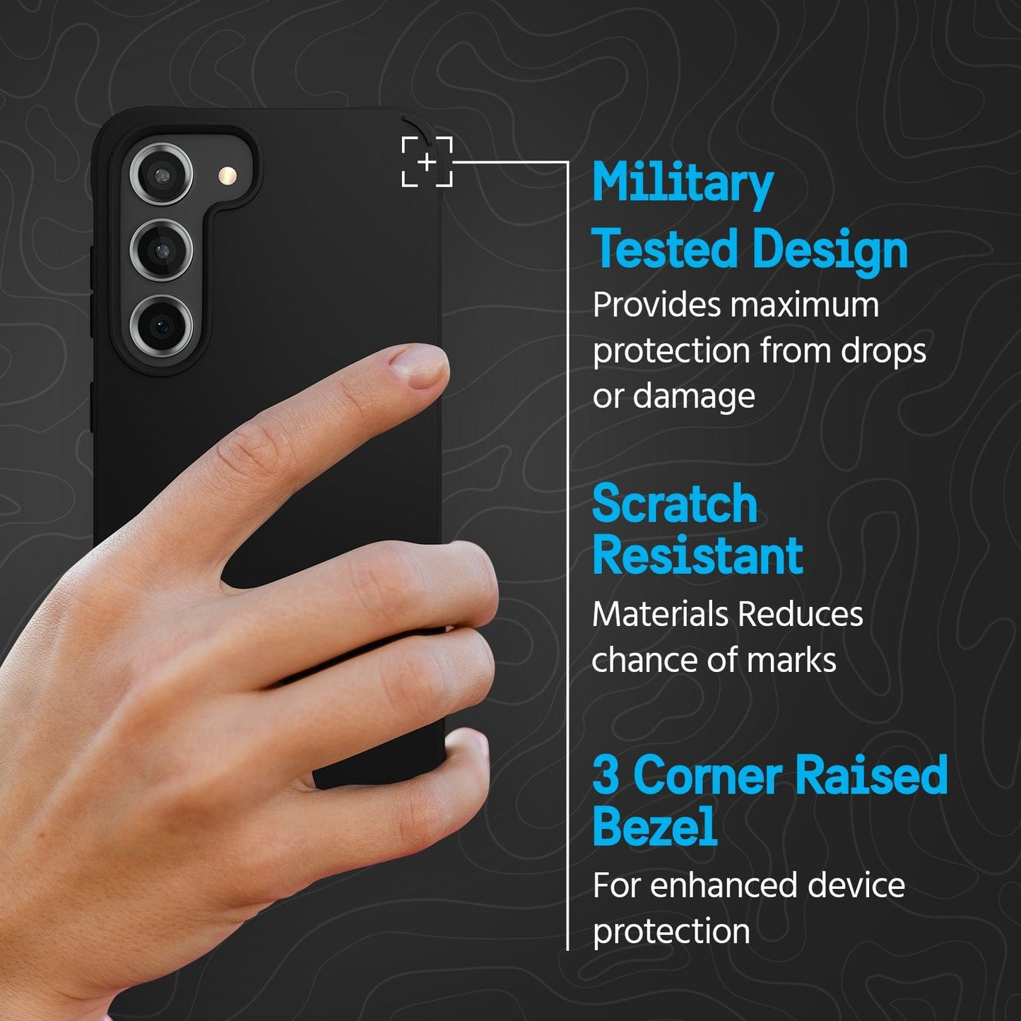 Pelican Ranger (Black) - Galaxy S23