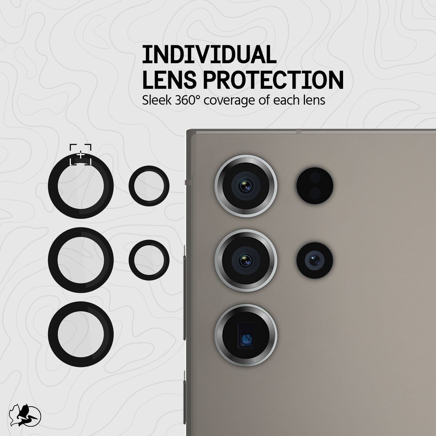 Pelican Camera Lens Protector - Galaxy S24 Ultra