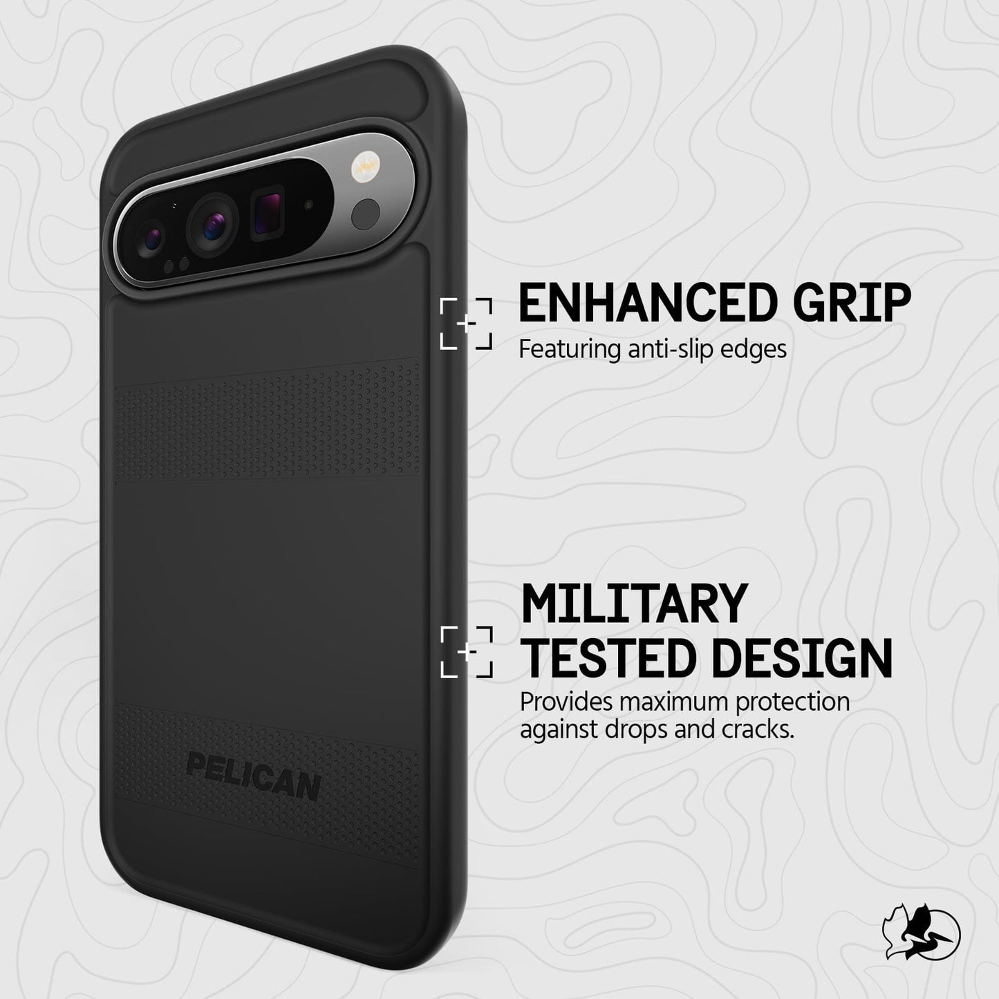 Pelican Protector (Black) - Pixel 9 Pro XL