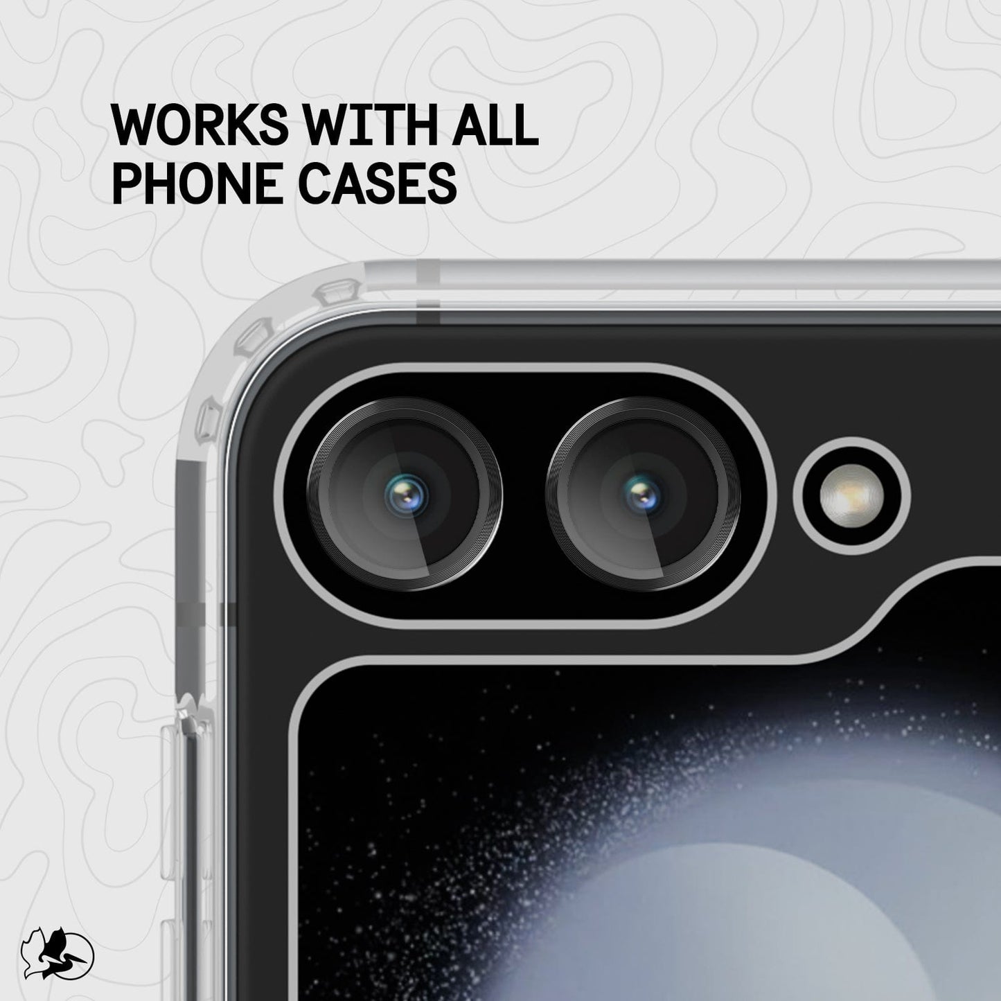 Pelican Aluminum Ring Camera Lens Protector - Galaxy Z Flip6