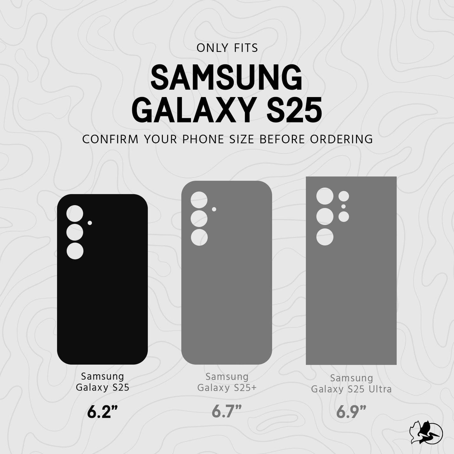 Pelican Voyager (Black) with Magnet - Galaxy S25