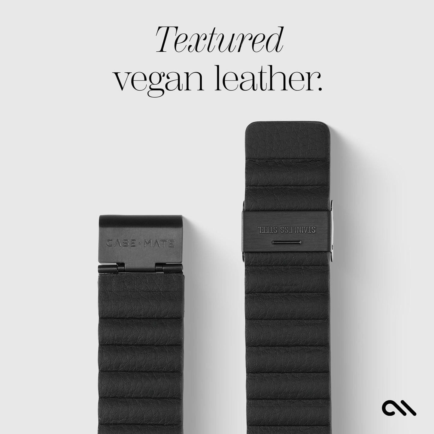 Signature Ridge Band (Black) - Apple Watch 42-49mm