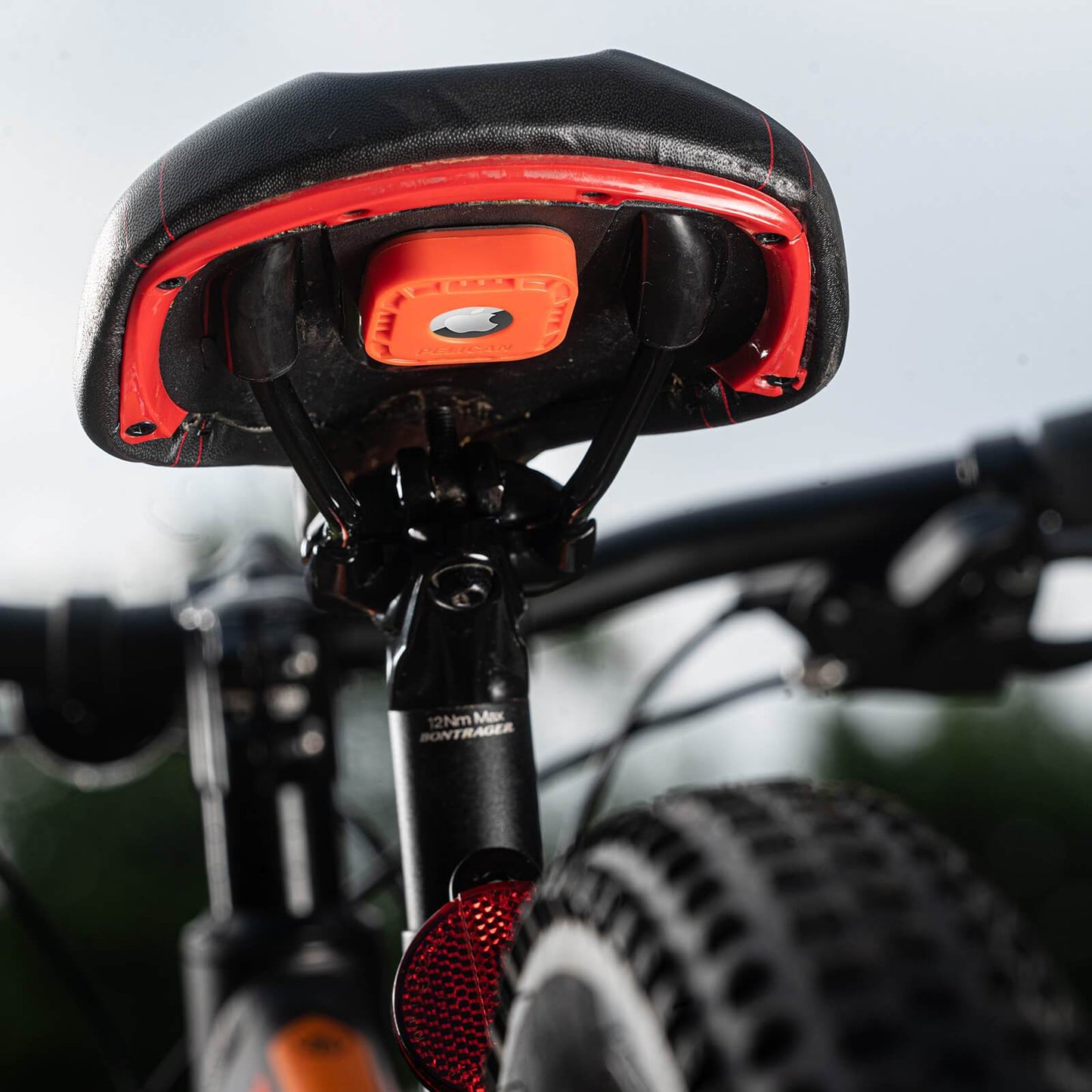 Pelican Protector AirTag Sticker Mount (Orange) - AirTag Case