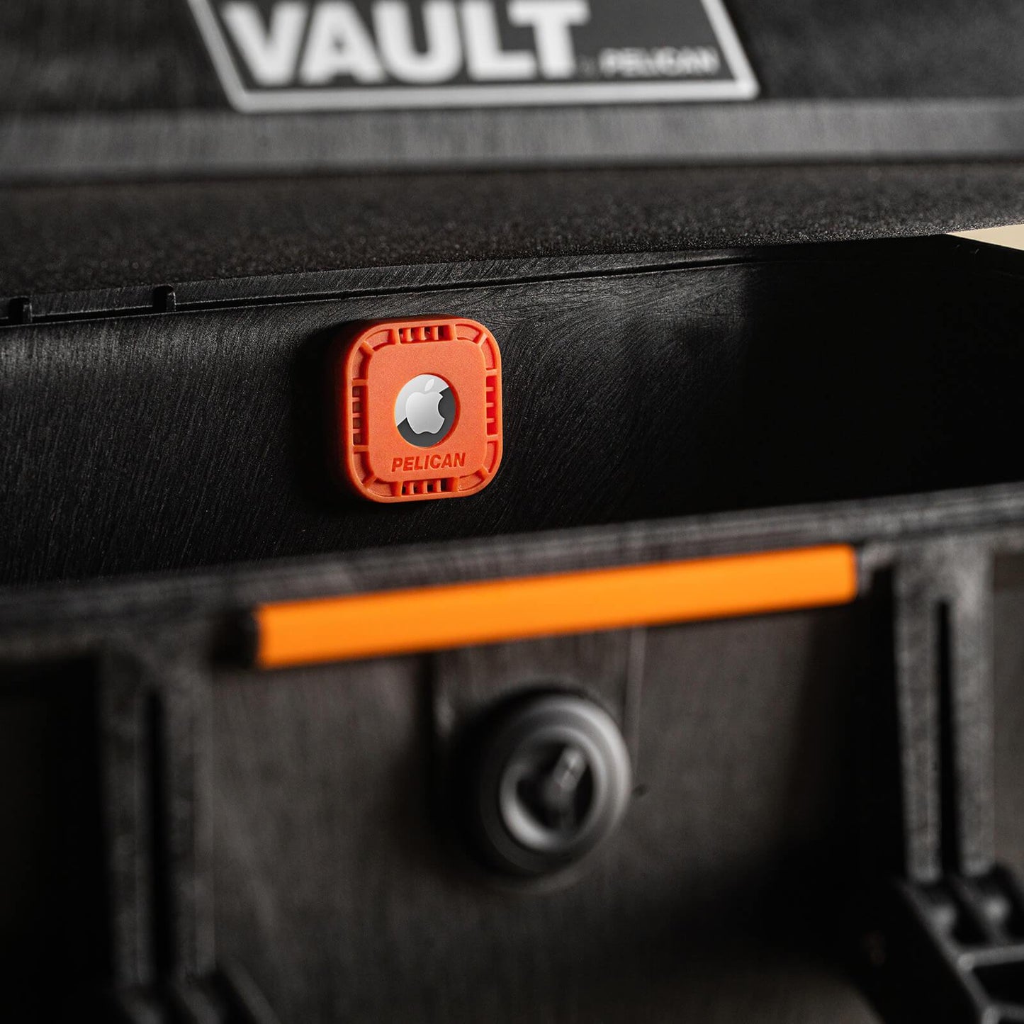 Pelican Protector AirTag Sticker Mount (Orange) - AirTag Case