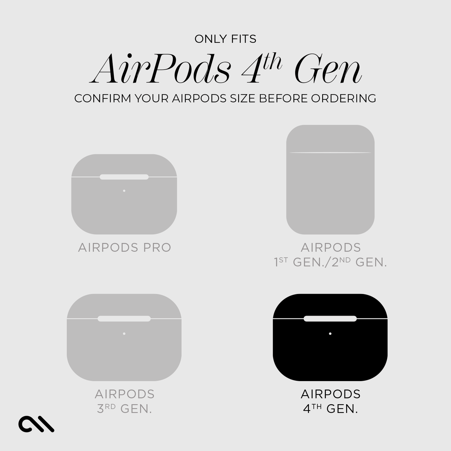 Tough (Black) - AirPods 4