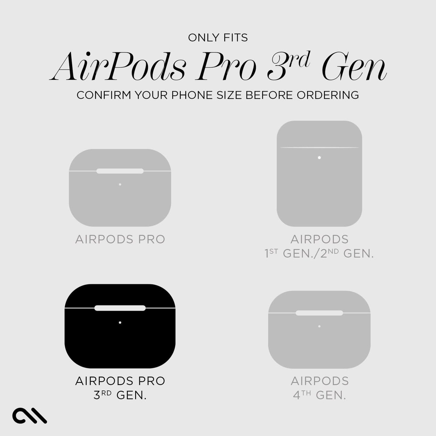 Tough Clear - AirPods Pro 3