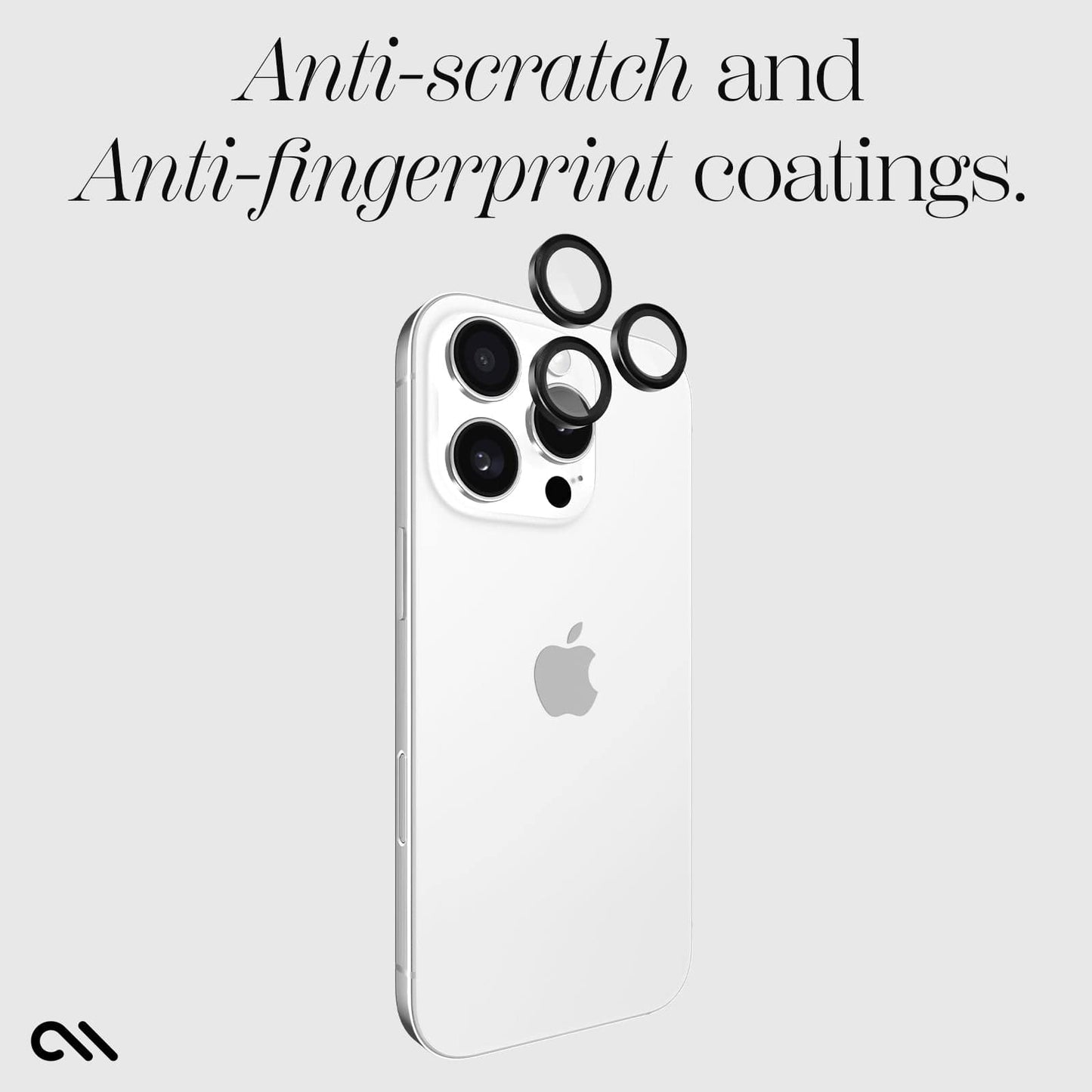Aluminum Ring Camera Lens Protector - iPhone 16 Pro / 16 Pro Max